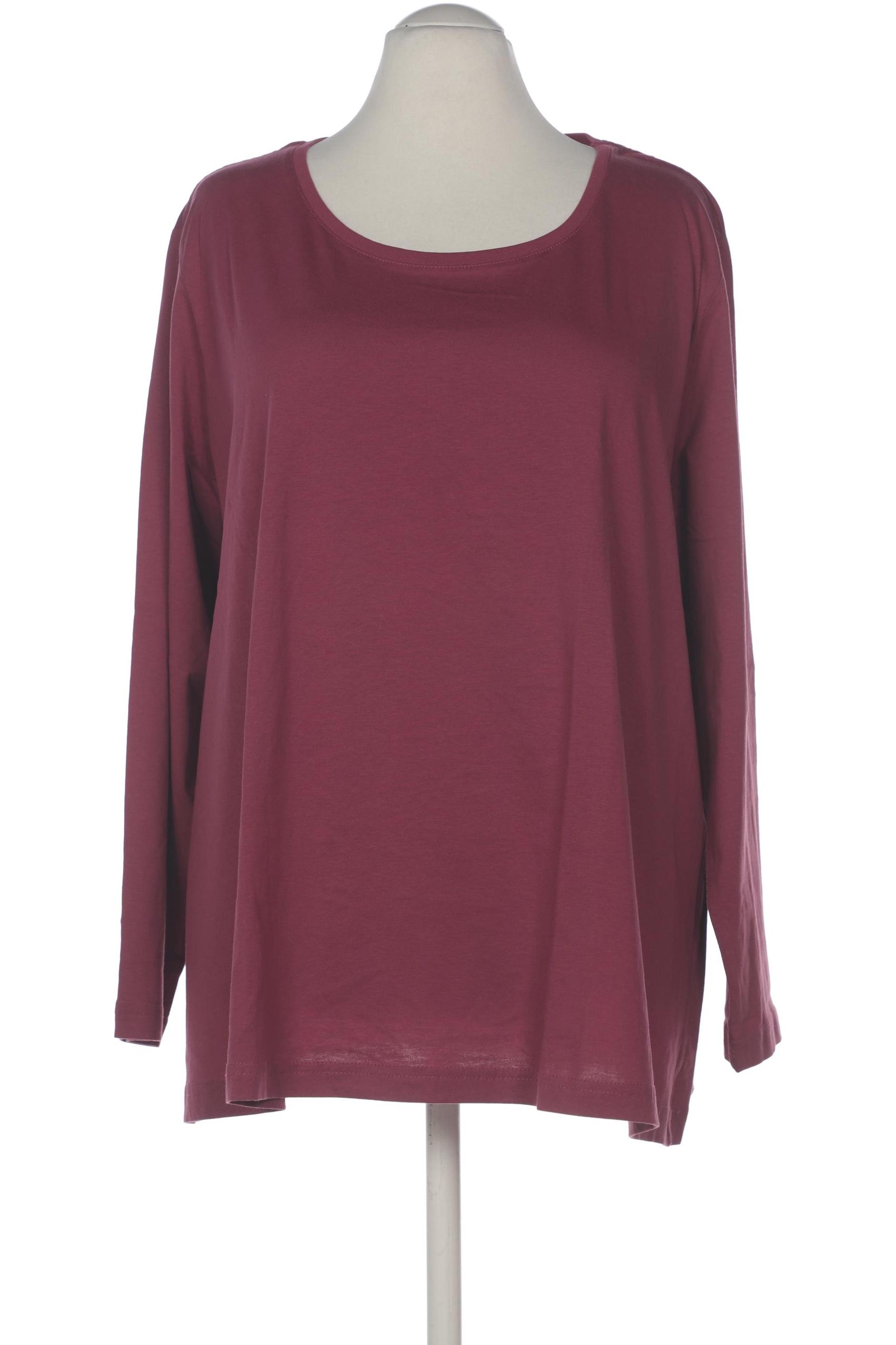 

Ulla Popken Damen Langarmshirt, pink, Gr. 54