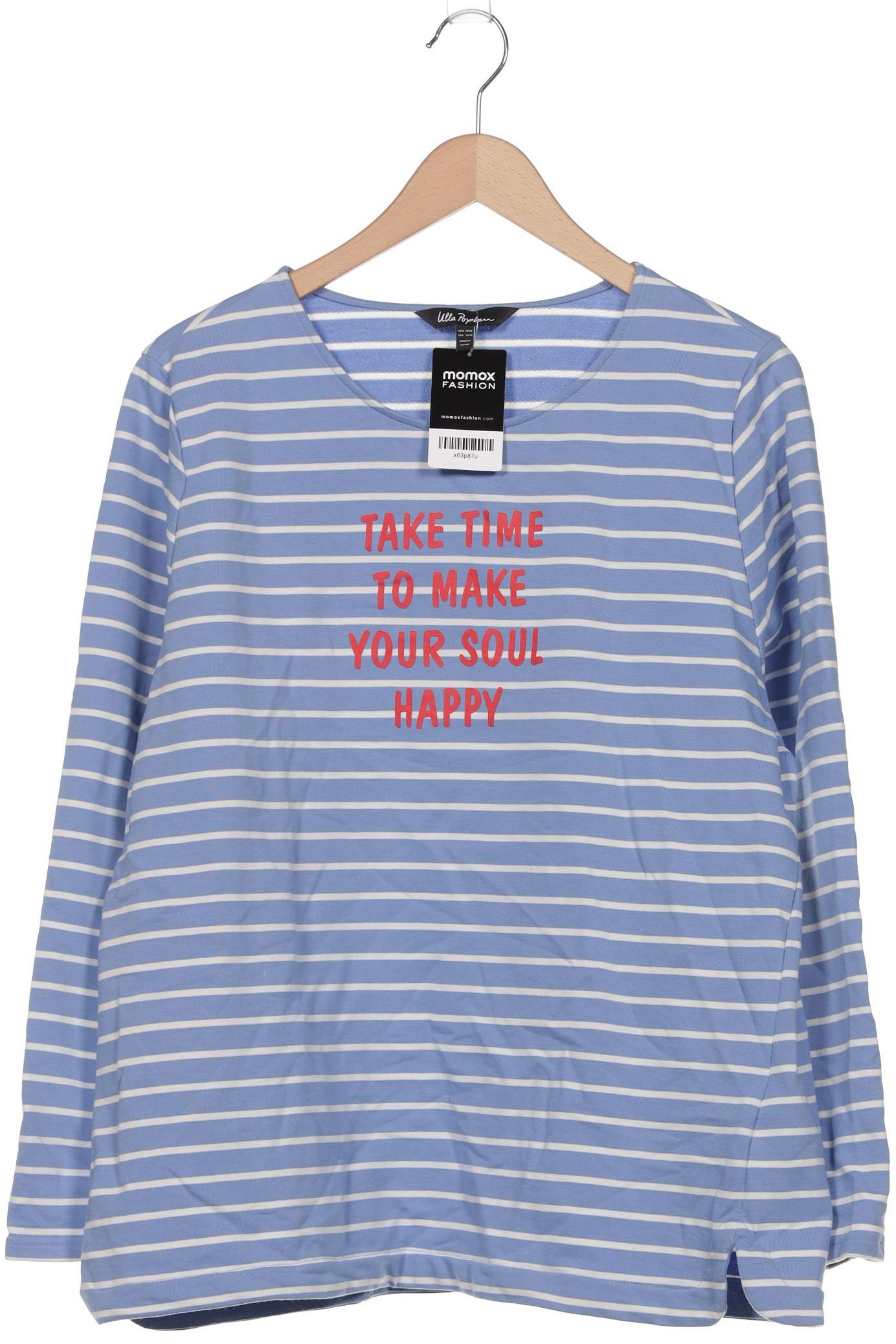 

Ulla Popken Damen Sweatshirt, blau, Gr. 46