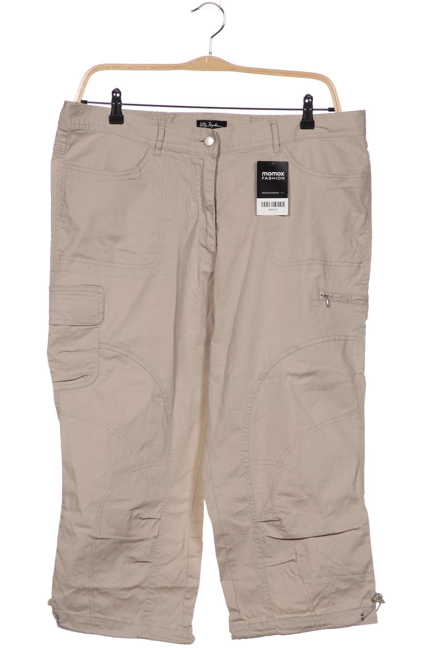 

Ulla Popken Damen Stoffhose, beige, Gr. 46
