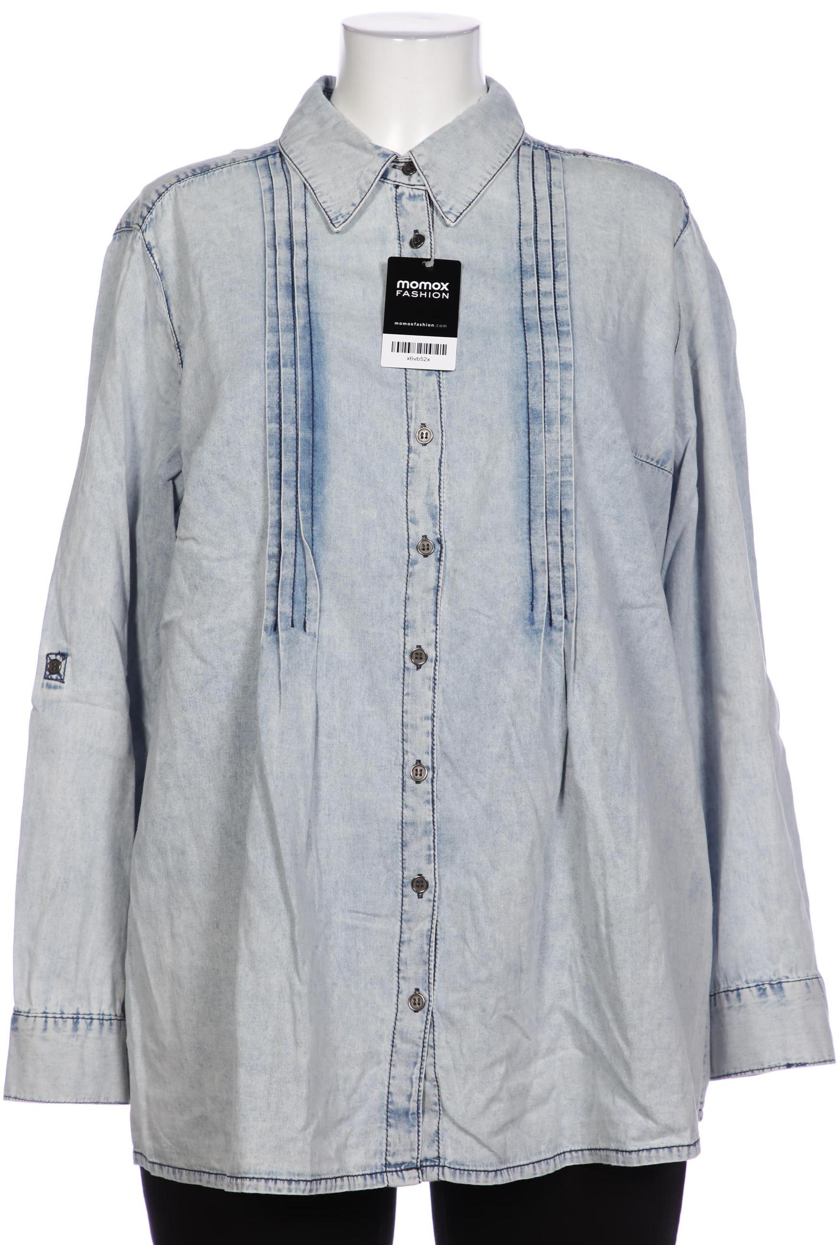 

Ulla Popken Damen Bluse, hellblau, Gr. 46