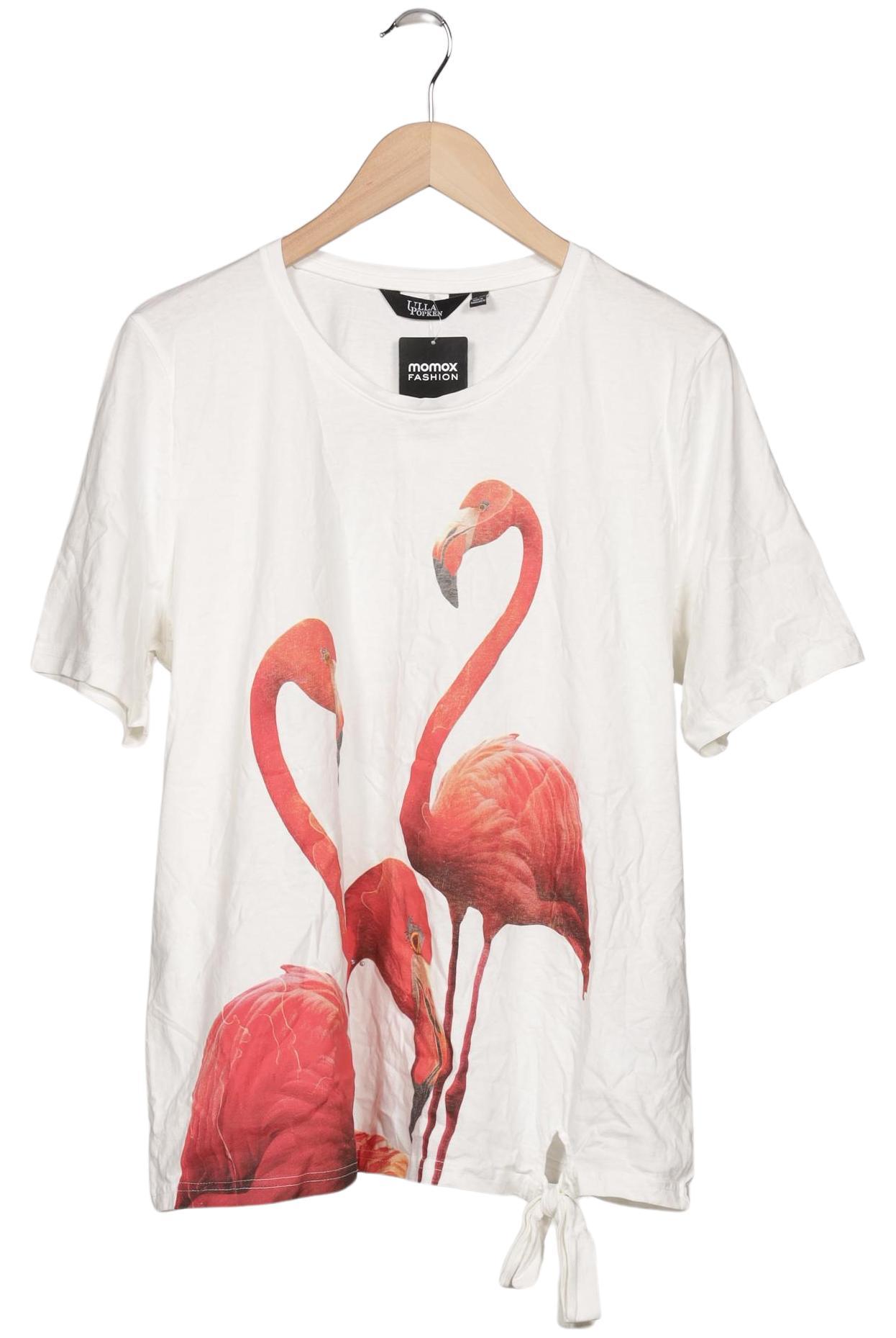 

Ulla Popken Damen T-Shirt, weiß, Gr. 46