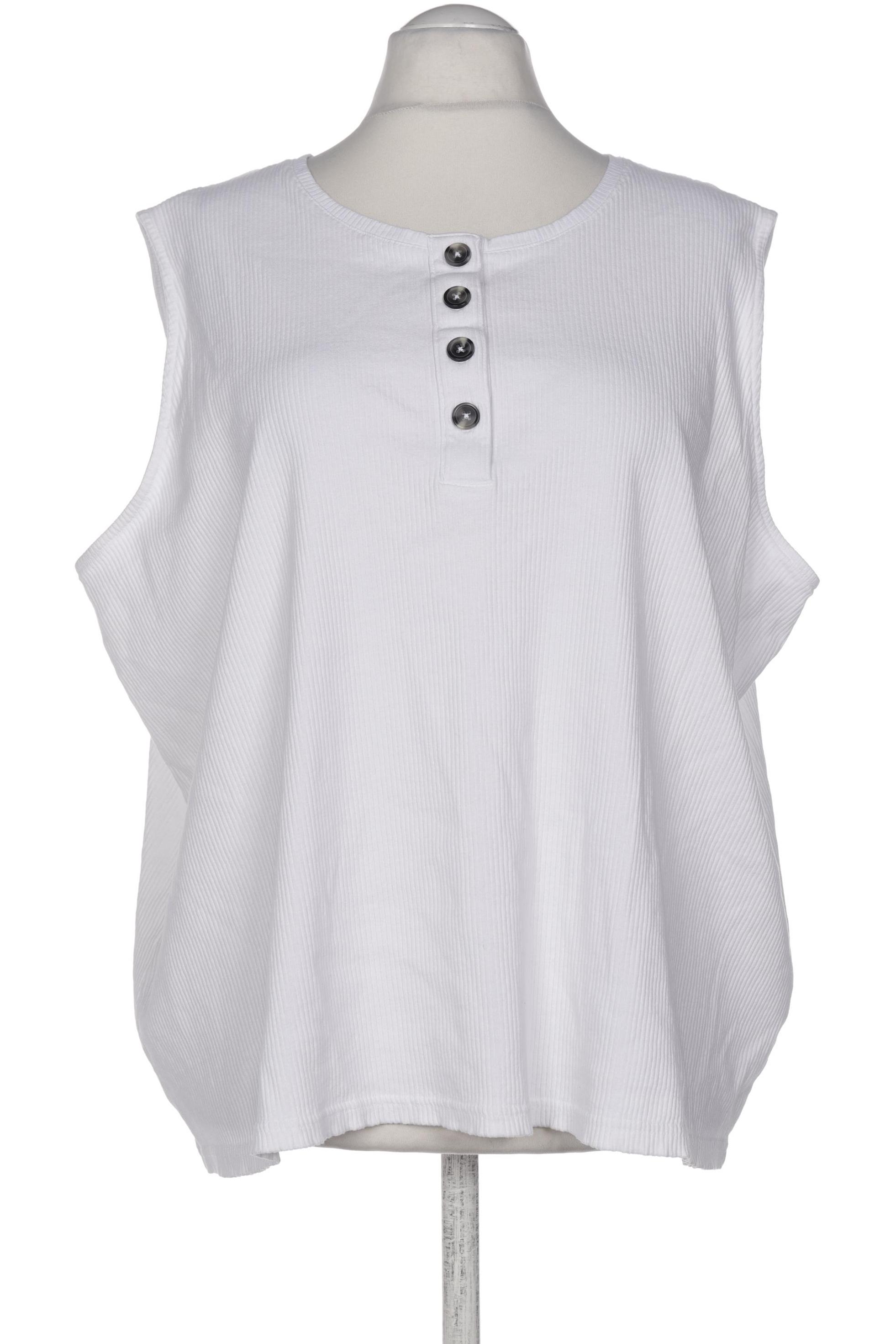 

Ulla Popken Damen Top, weiß