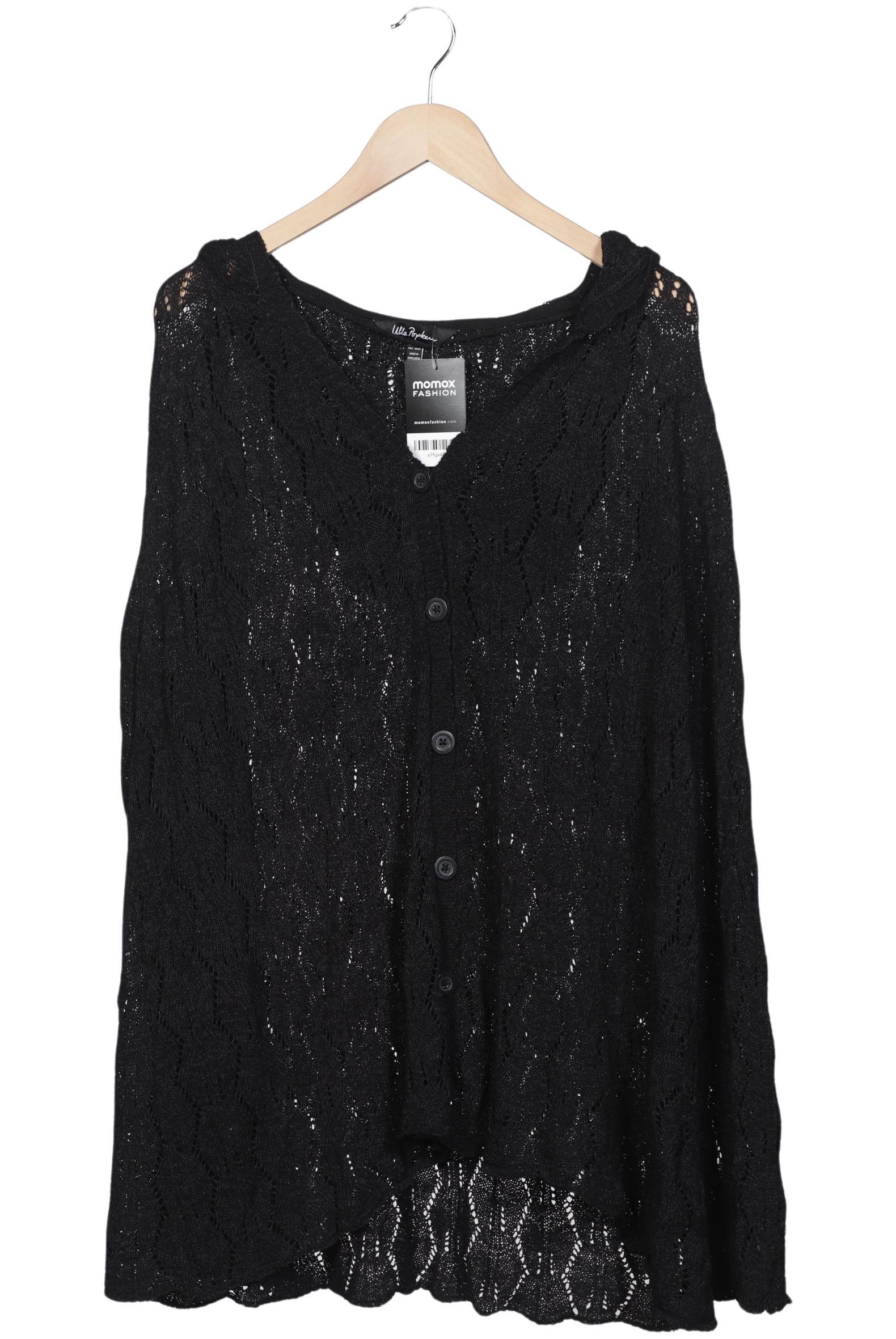

Ulla Popken Damen Strickjacke, schwarz, Gr. 50