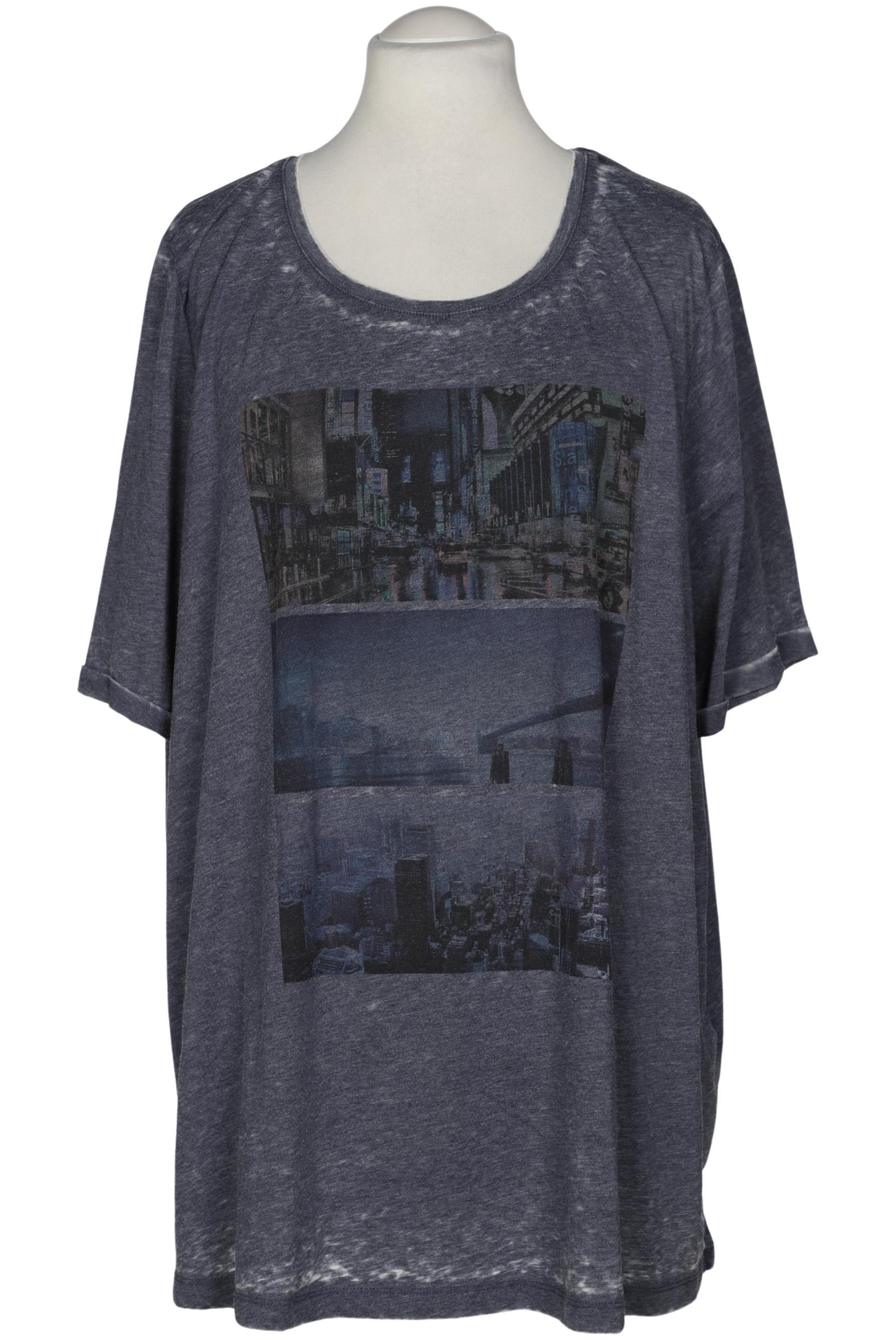 

Ulla Popken Damen T-Shirt, blau, Gr. 54