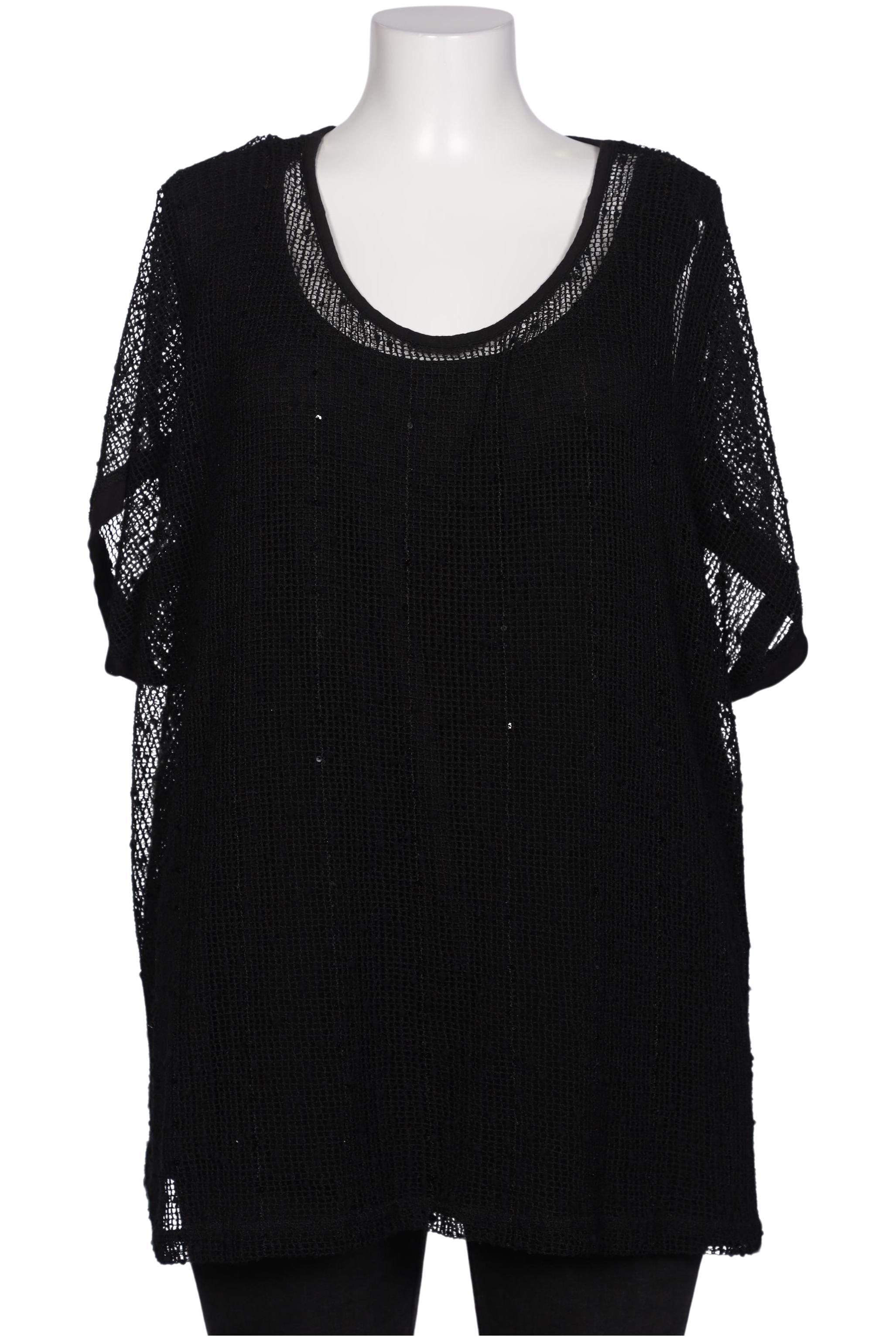 

Ulla Popken Damen T-Shirt, schwarz, Gr. 50