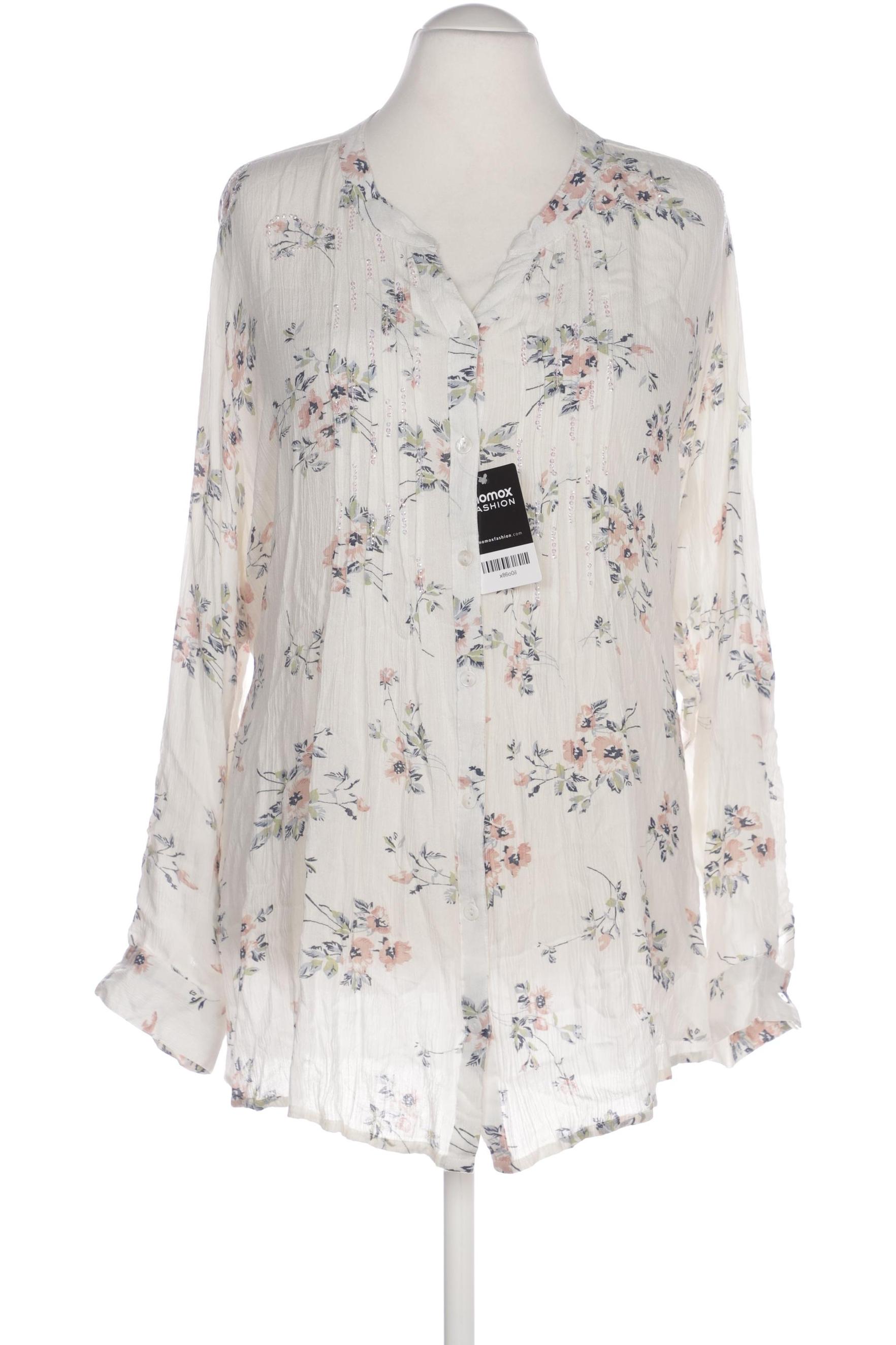 

Ulla Popken Damen Bluse, cremeweiß, Gr. 54