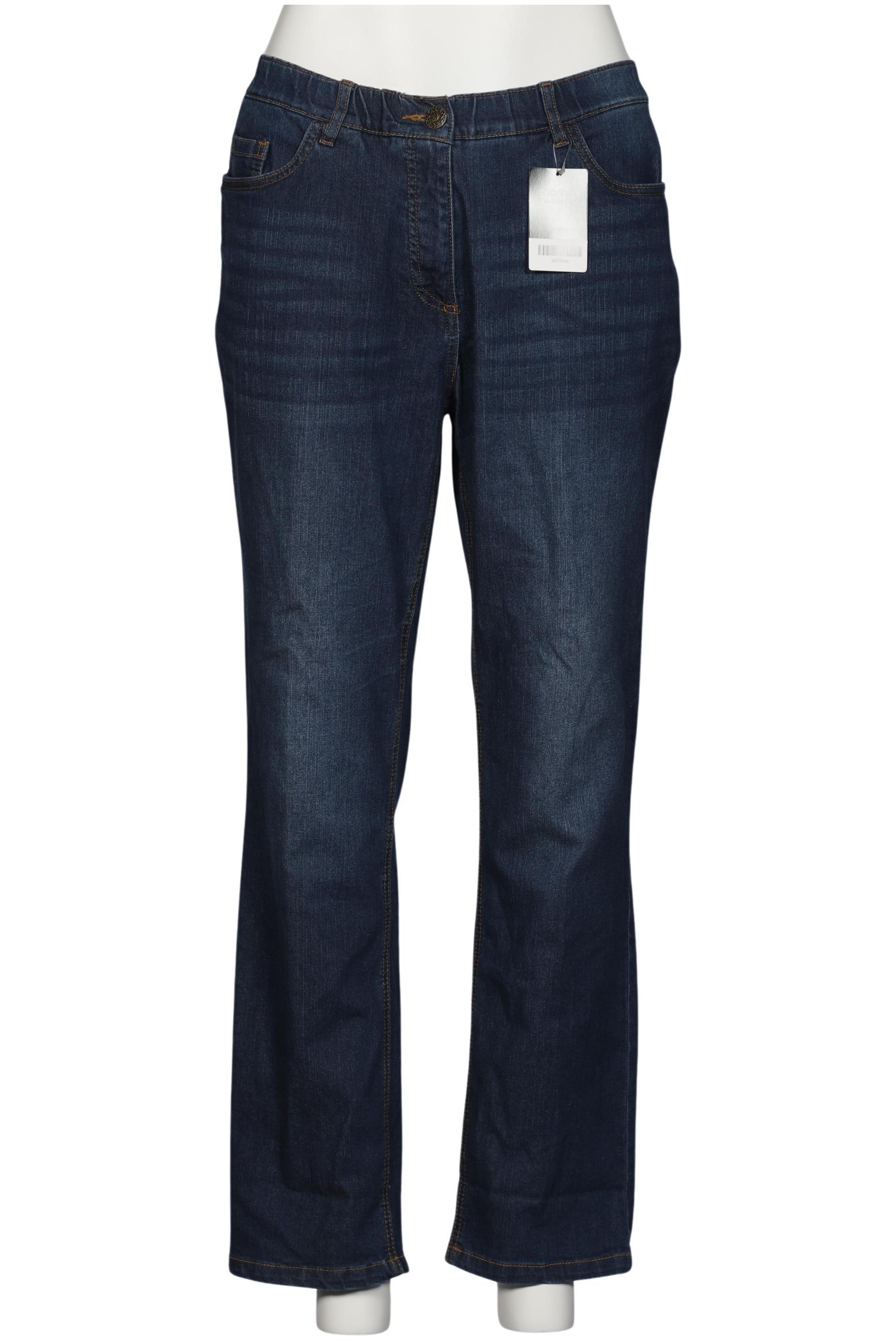 

Ulla Popken Damen Jeans, marineblau, Gr. 48