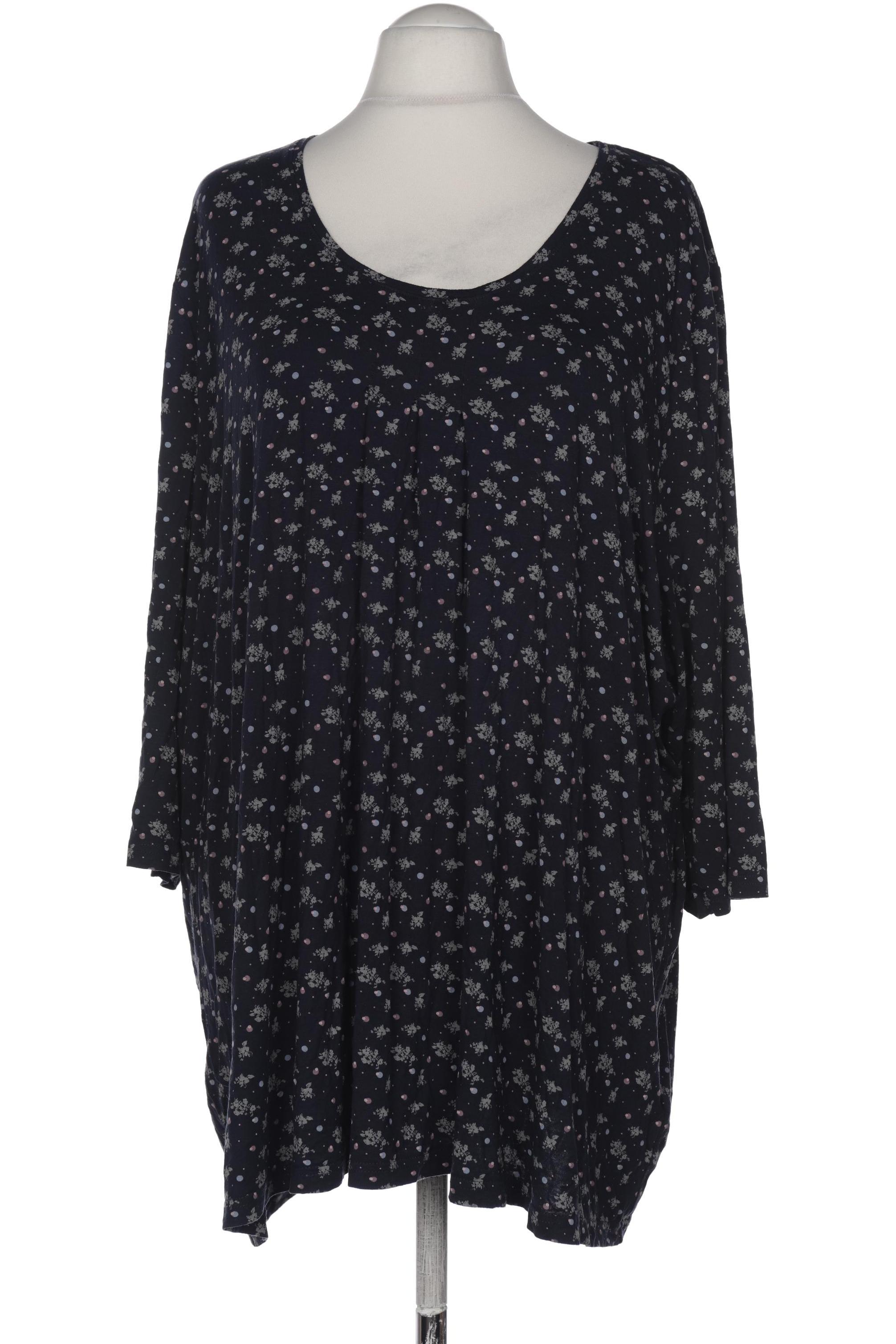 

Ulla Popken Damen Langarmshirt, marineblau, Gr. 58
