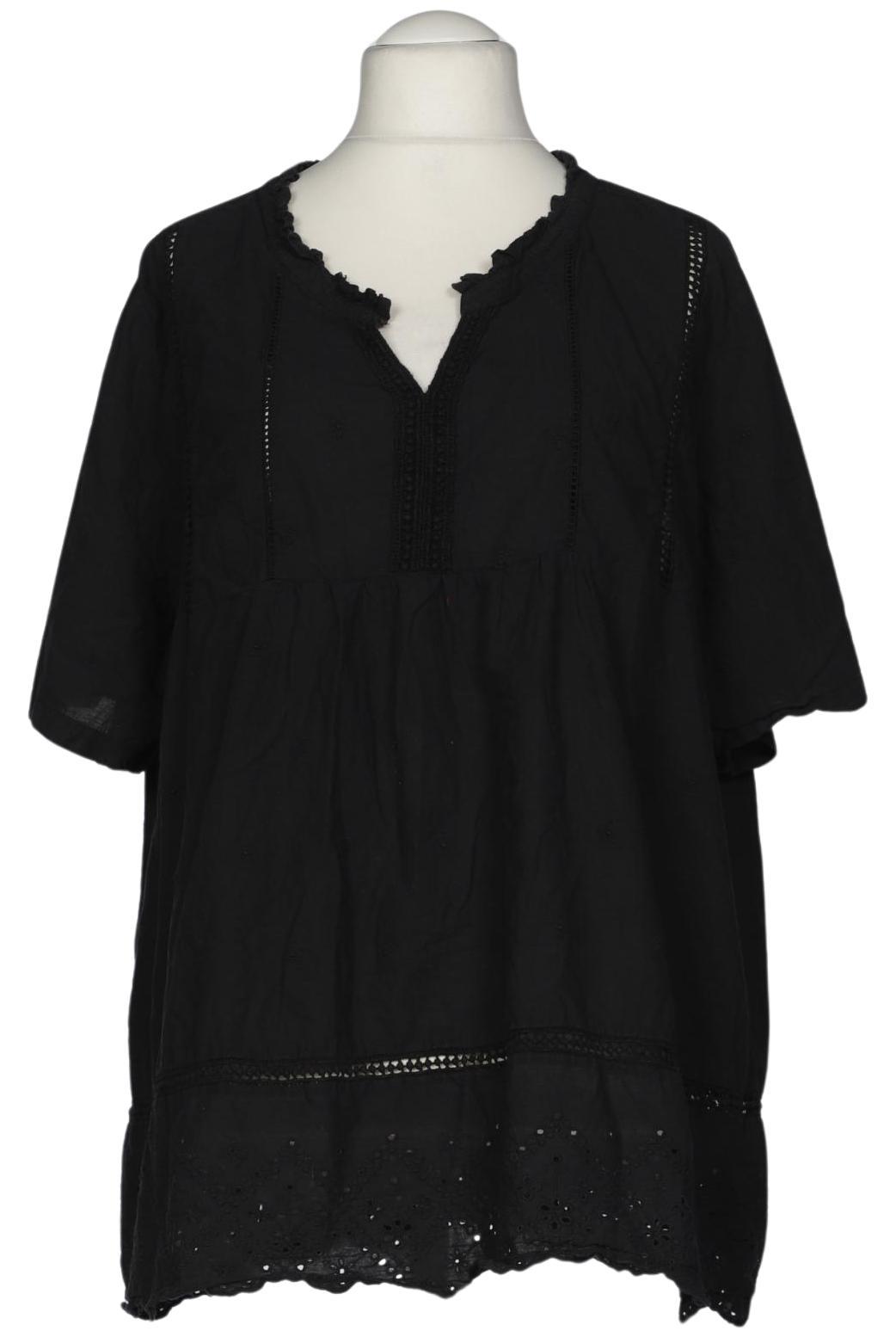 

Ulla Popken Damen Bluse, schwarz, Gr. 52