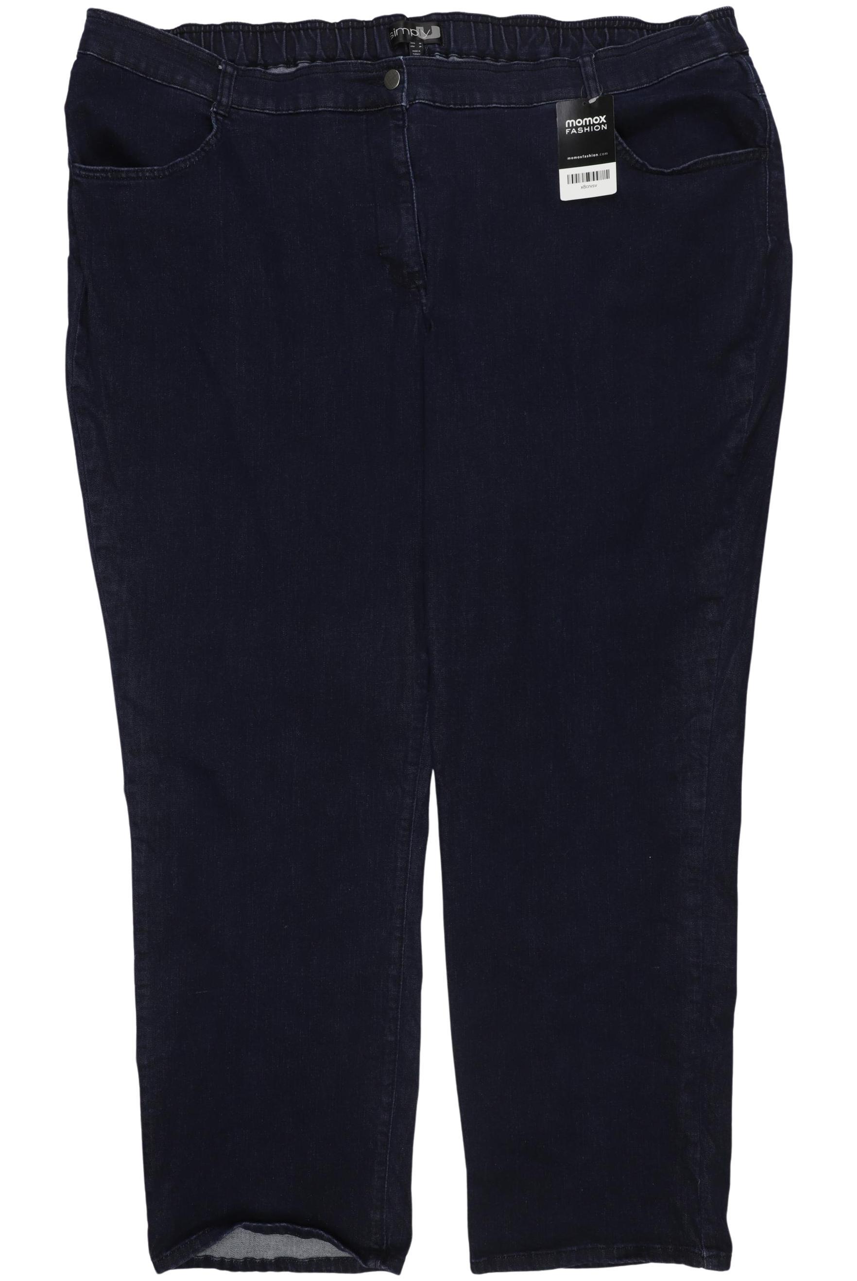 

Ulla Popken Damen Jeans, marineblau, Gr. 56