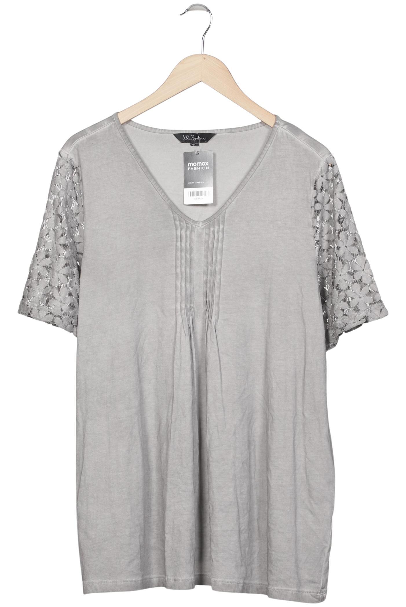 

Ulla Popken Damen T-Shirt, grau, Gr. 48