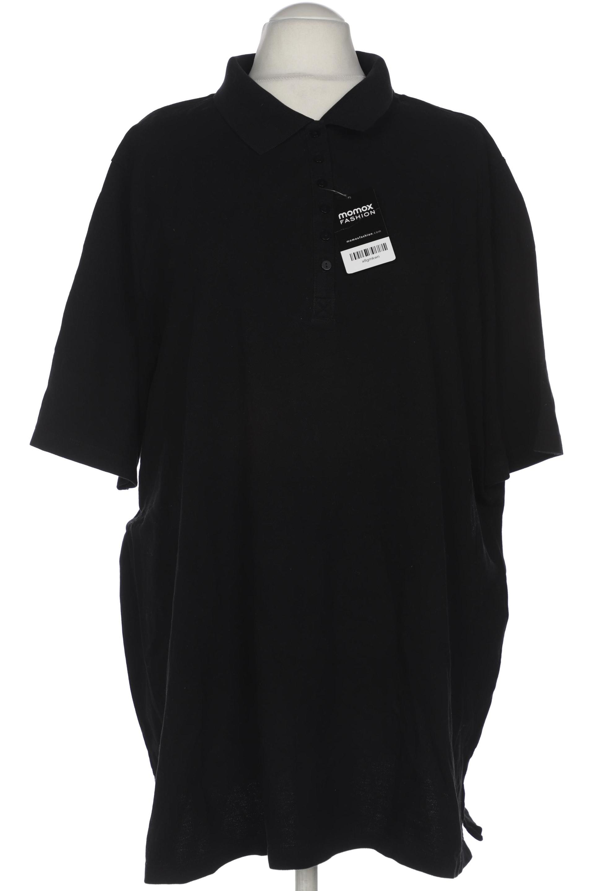 

Ulla Popken Damen Poloshirt, schwarz, Gr. 58