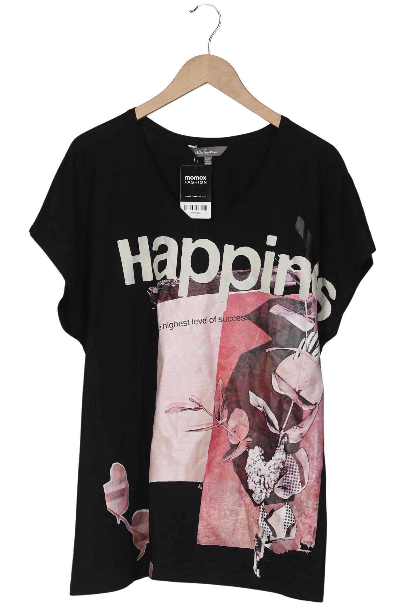 

Ulla Popken Damen T-Shirt, schwarz, Gr. 50