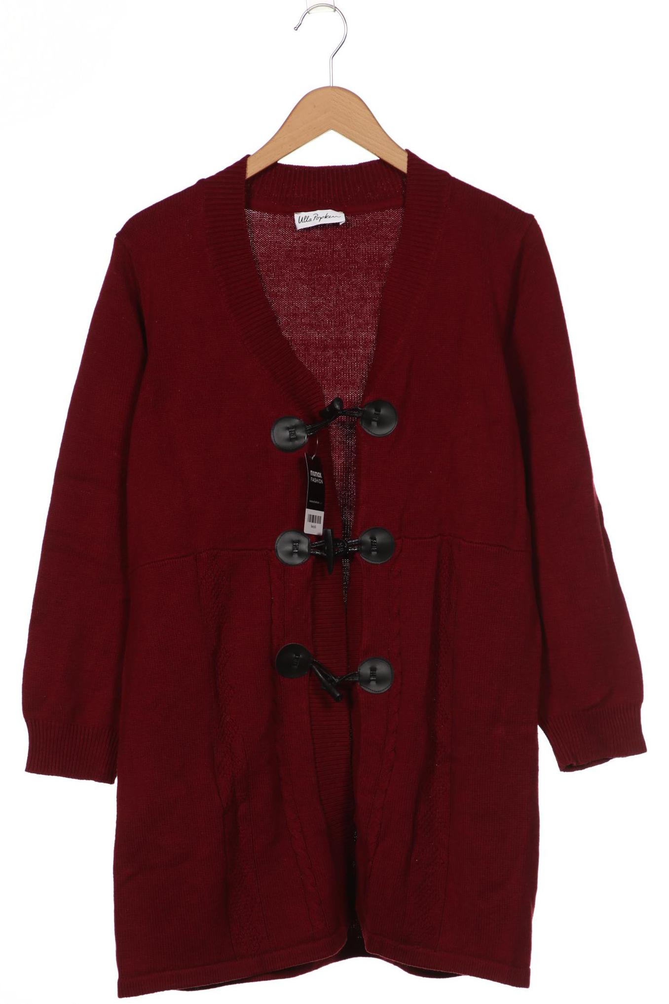 

Ulla Popken Damen Strickjacke, bordeaux