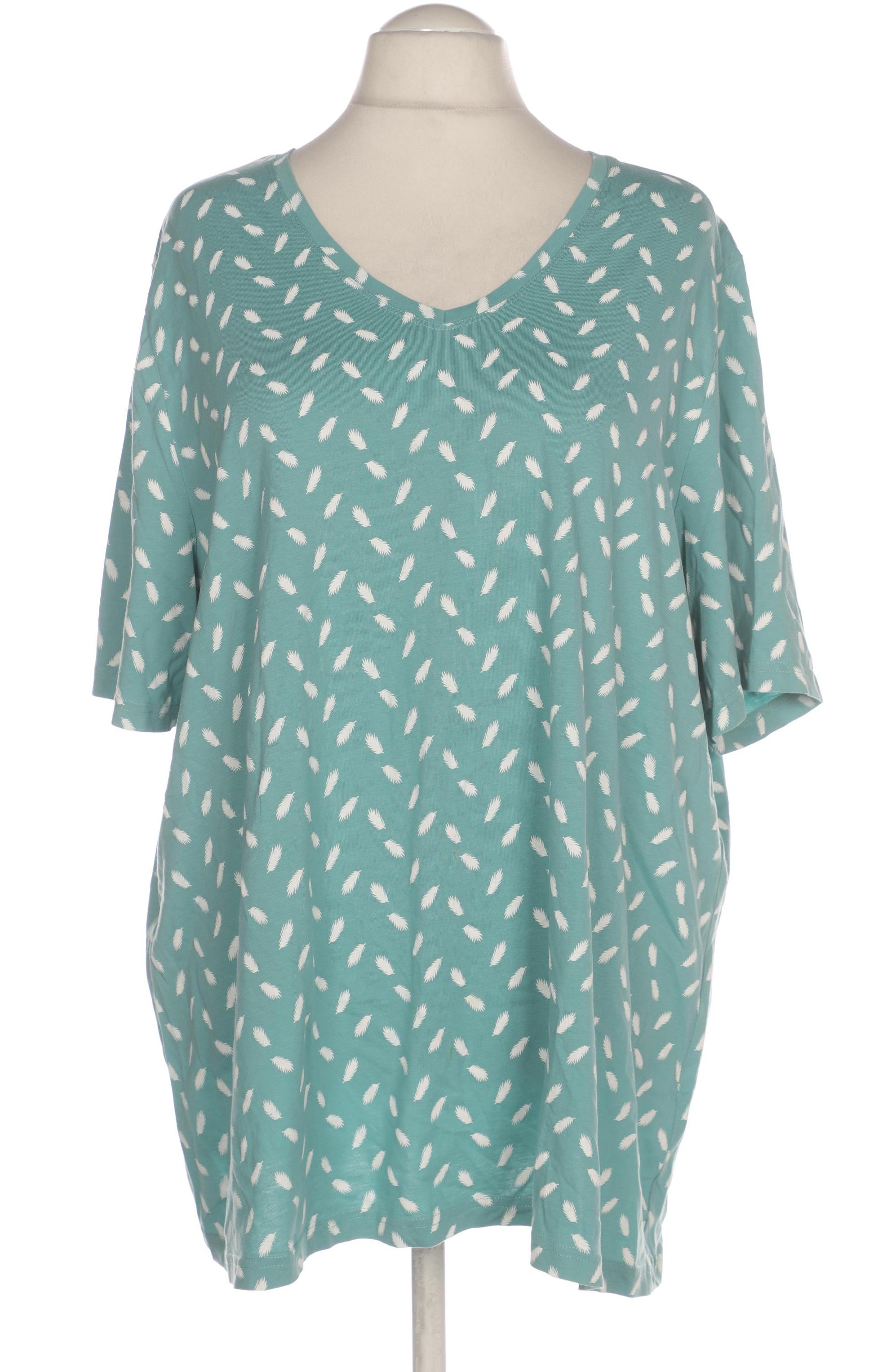 

Ulla Popken Damen T-Shirt, türkis, Gr. 54