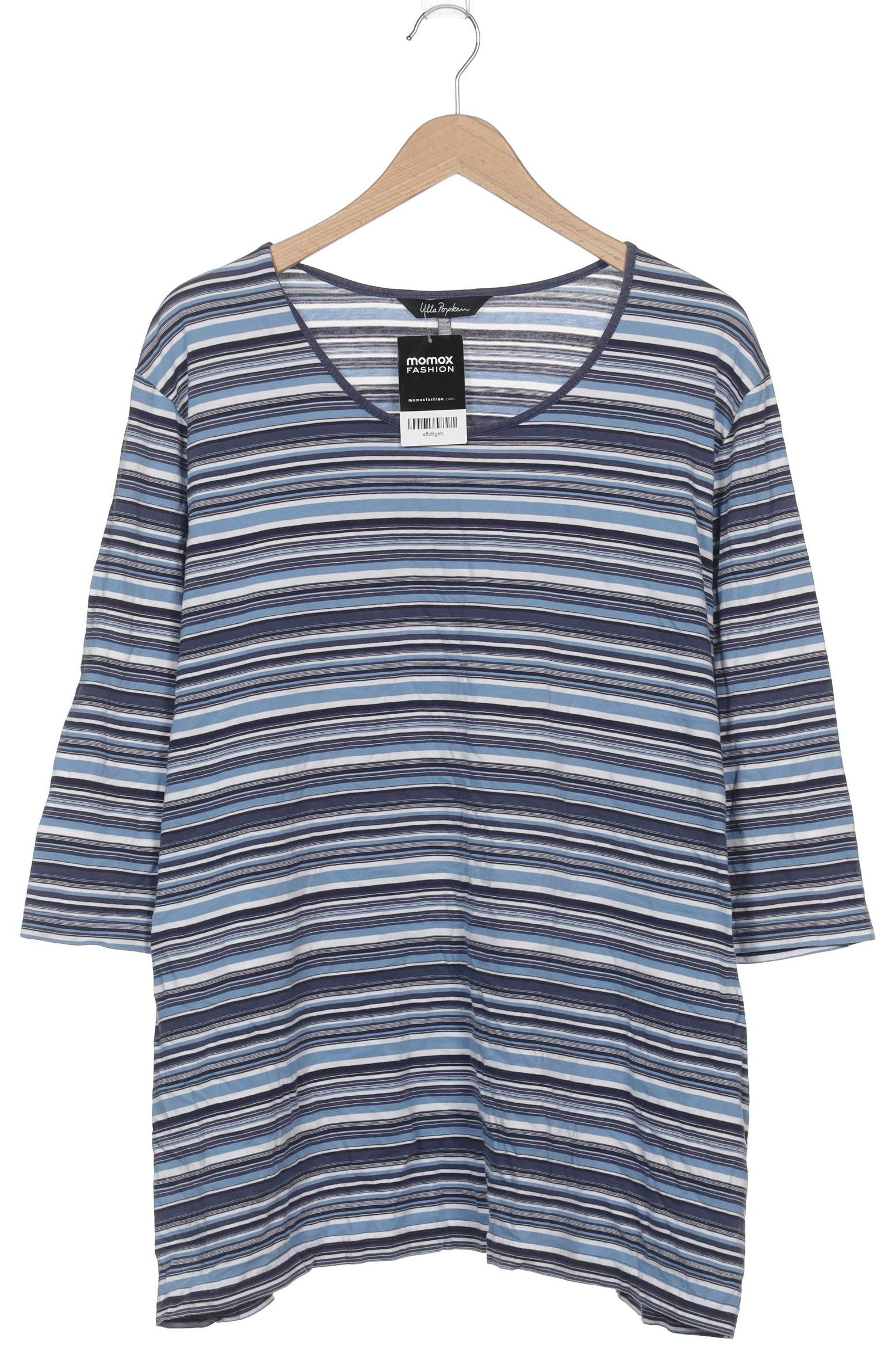 

Ulla Popken Damen Langarmshirt, blau, Gr. 50