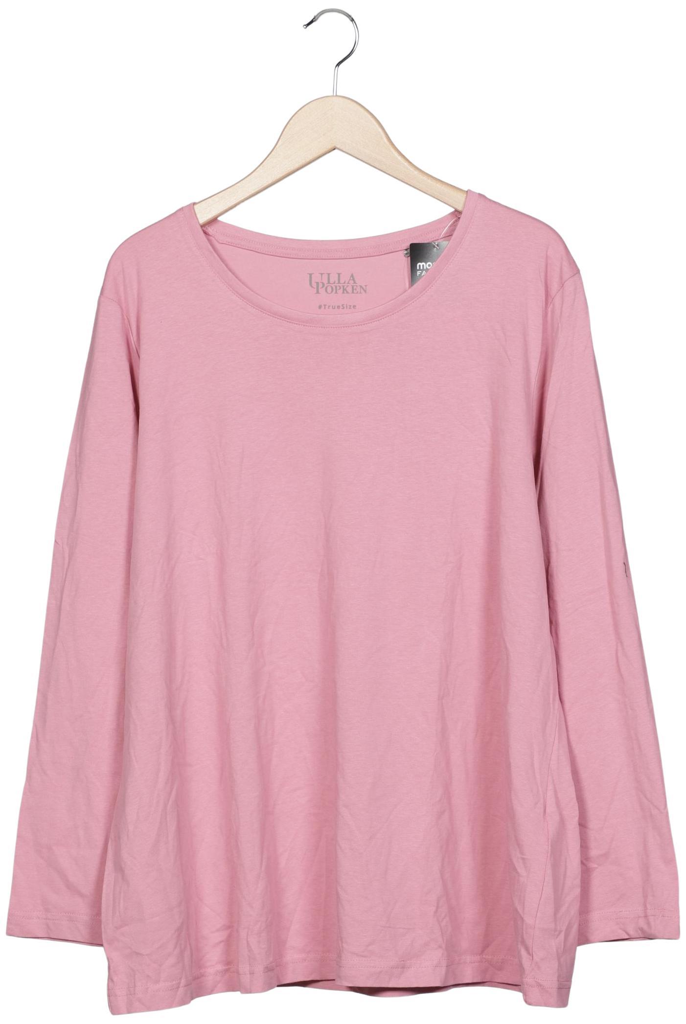 

Ulla Popken Damen Langarmshirt, pink, Gr. 50
