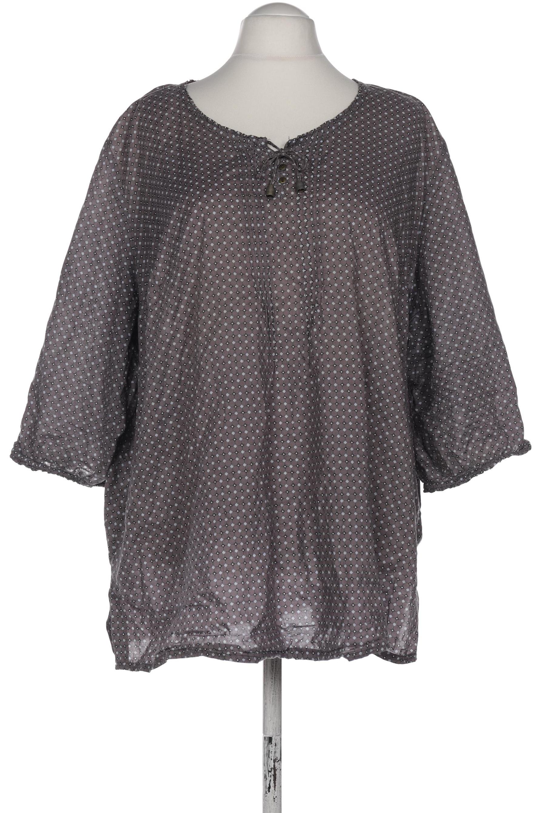 

Ulla Popken Damen Bluse, grau, Gr. 54