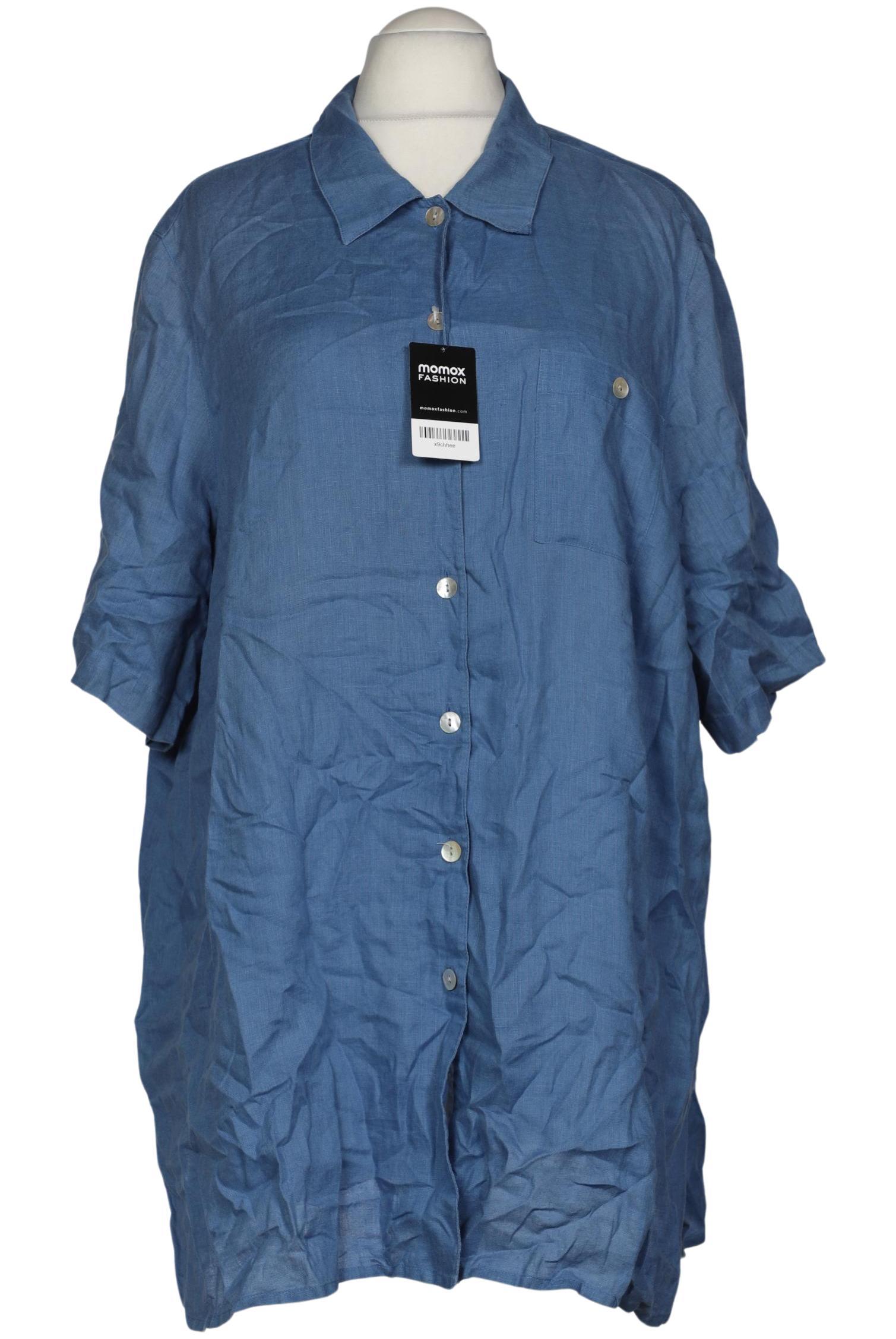 

Ulla Popken Damen Bluse, blau, Gr. 54