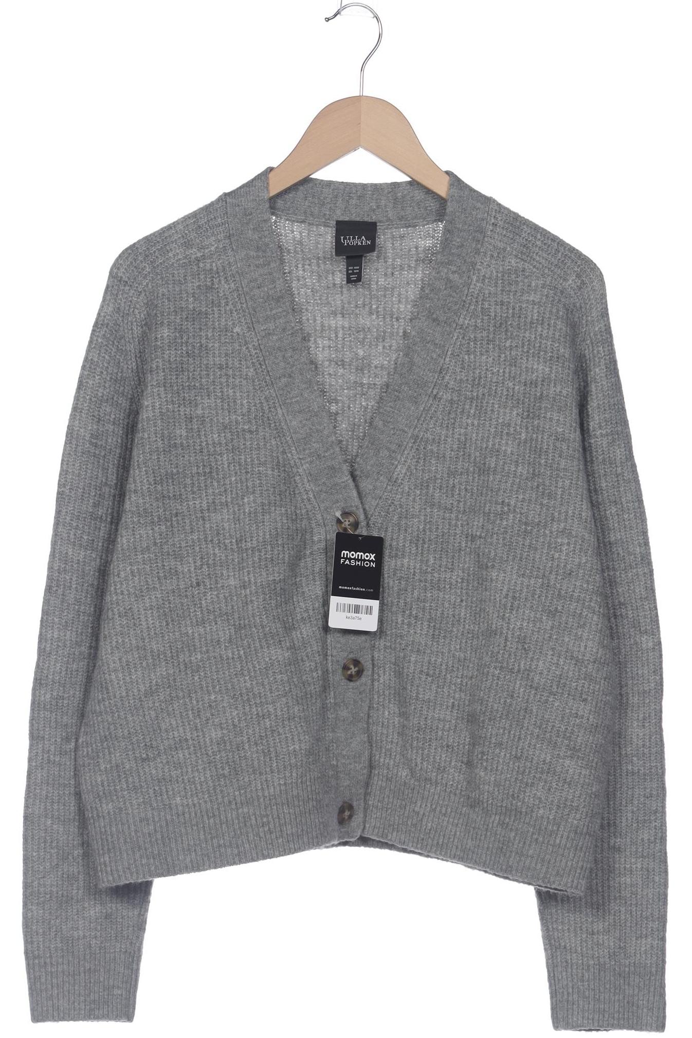 

Ulla Popken Damen Strickjacke, grau, Gr. 46