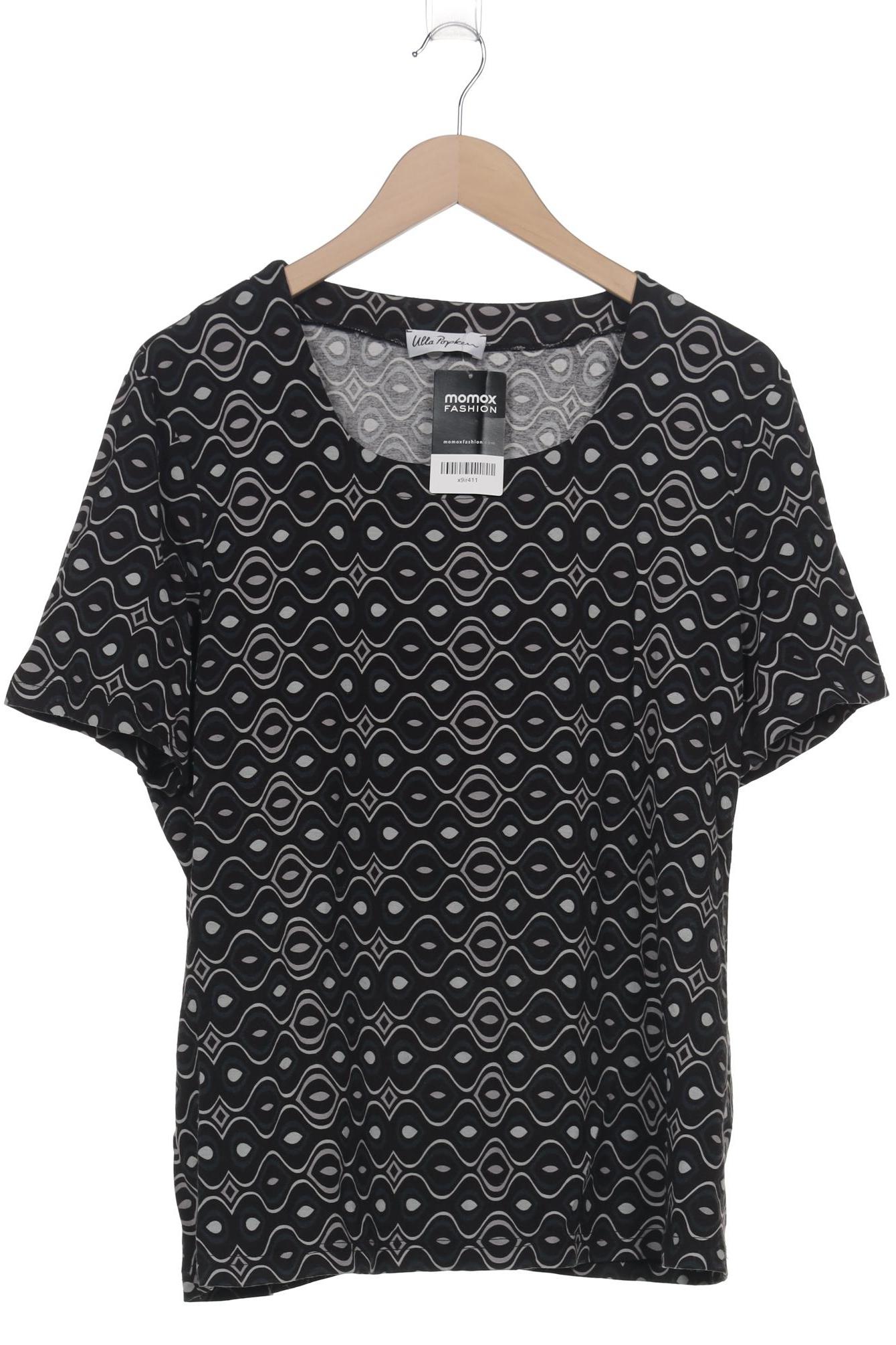 

Ulla Popken Damen T-Shirt, schwarz, Gr. 46