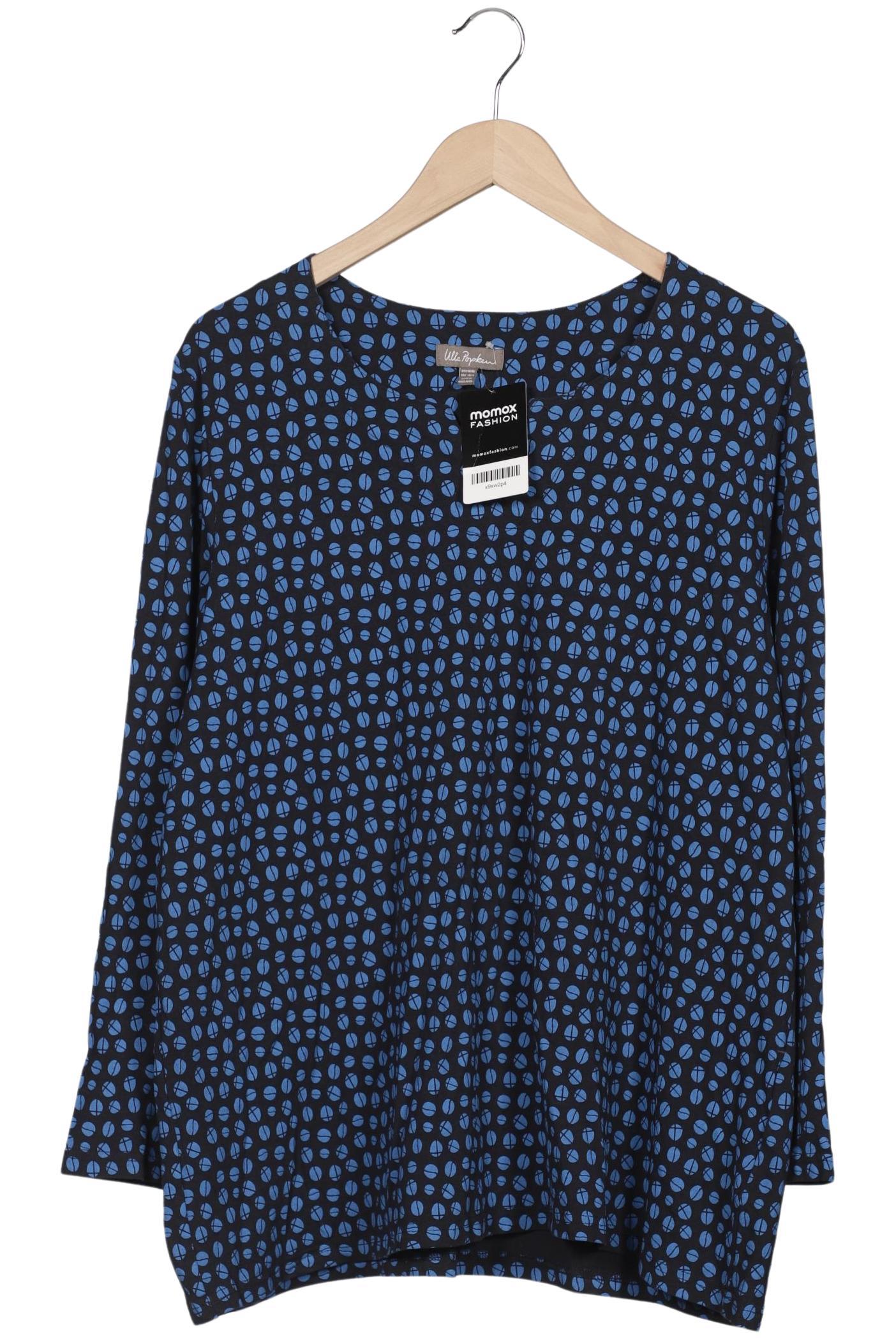 

Ulla Popken Damen Langarmshirt, schwarz, Gr. 46