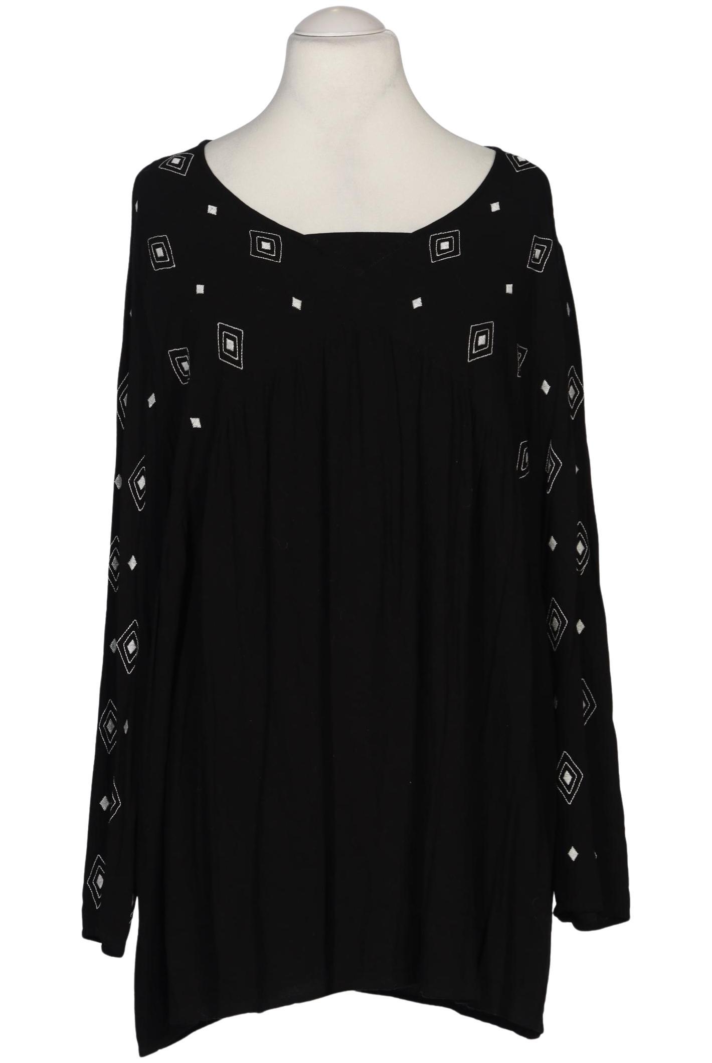 

Ulla Popken Damen Bluse, schwarz, Gr. 50