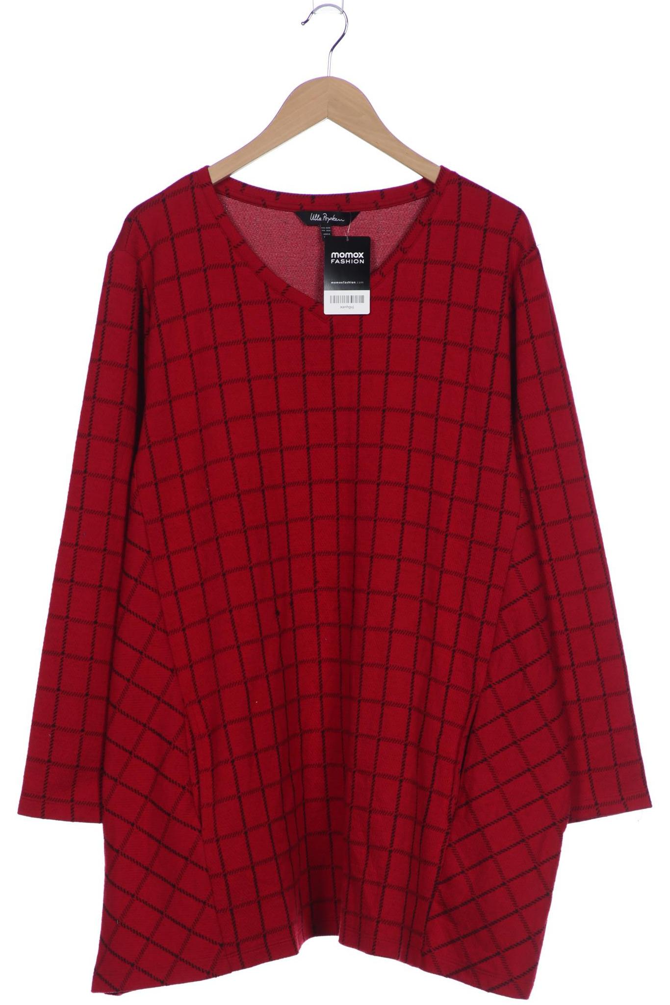 

Ulla Popken Damen Sweatshirt, rot, Gr. 50