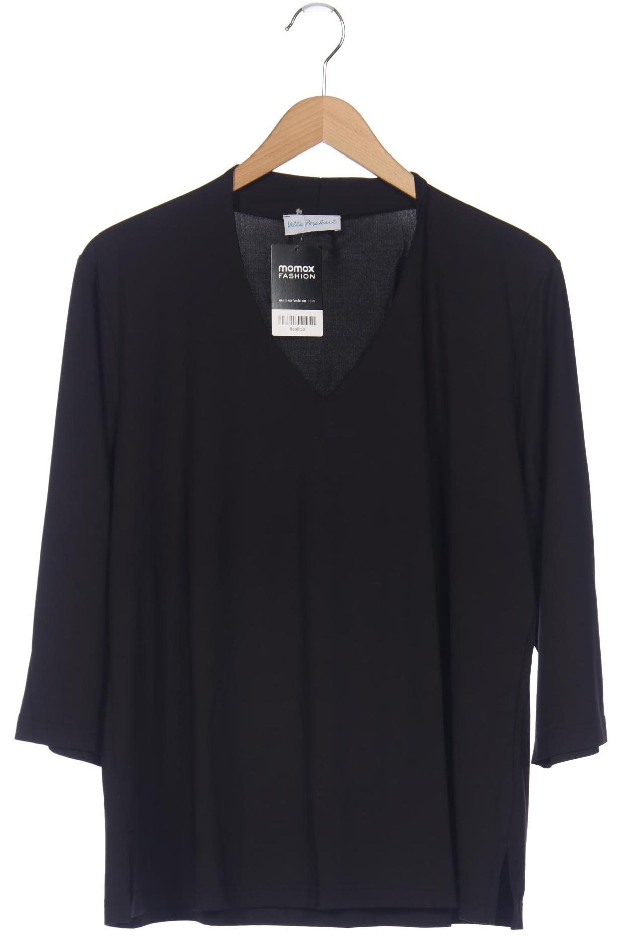 

Ulla Popken Damen Langarmshirt, schwarz, Gr. 46