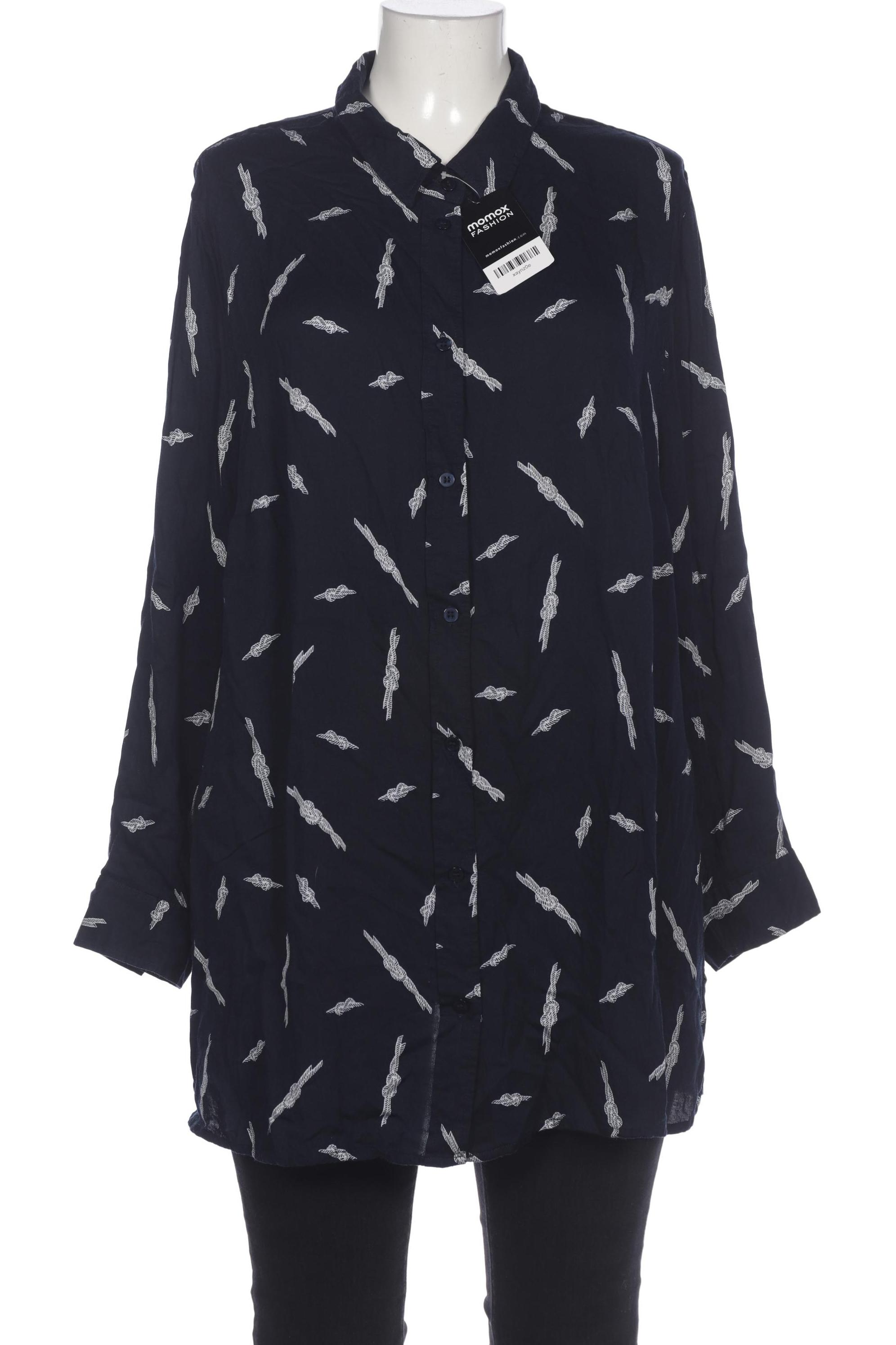 

Ulla Popken Damen Bluse, marineblau, Gr. 50