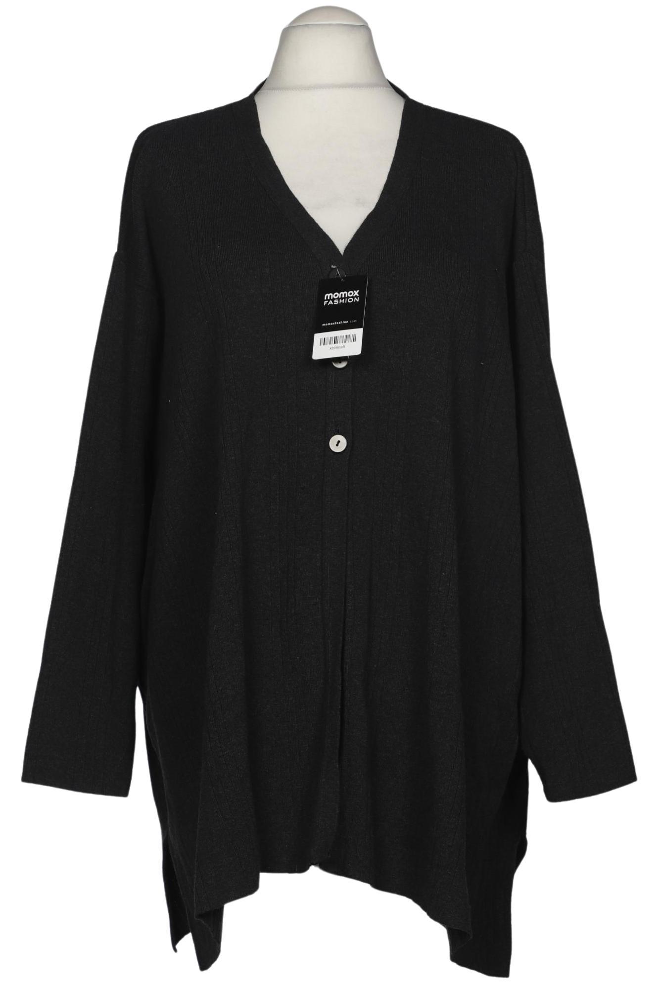 

Ulla Popken Damen Strickjacke, schwarz, Gr. 58