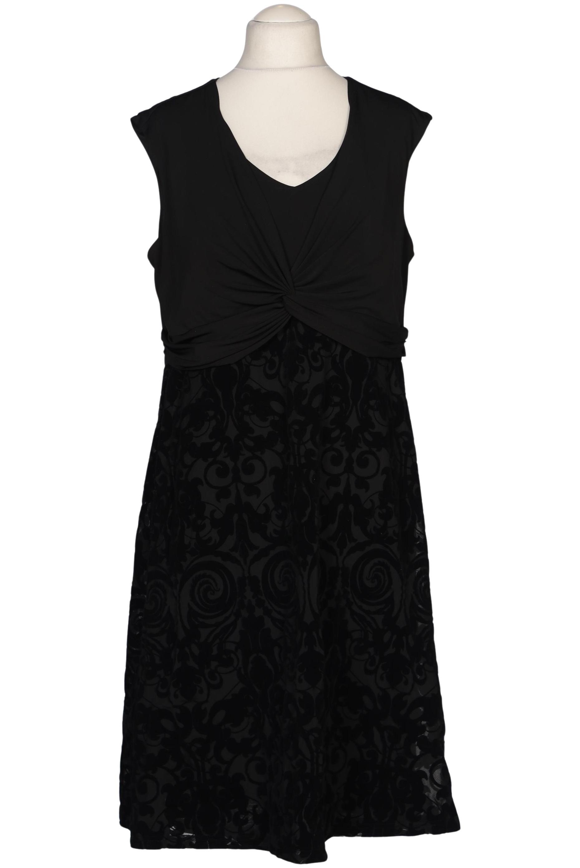 

Ulla Popken Damen Kleid, schwarz, Gr. 46