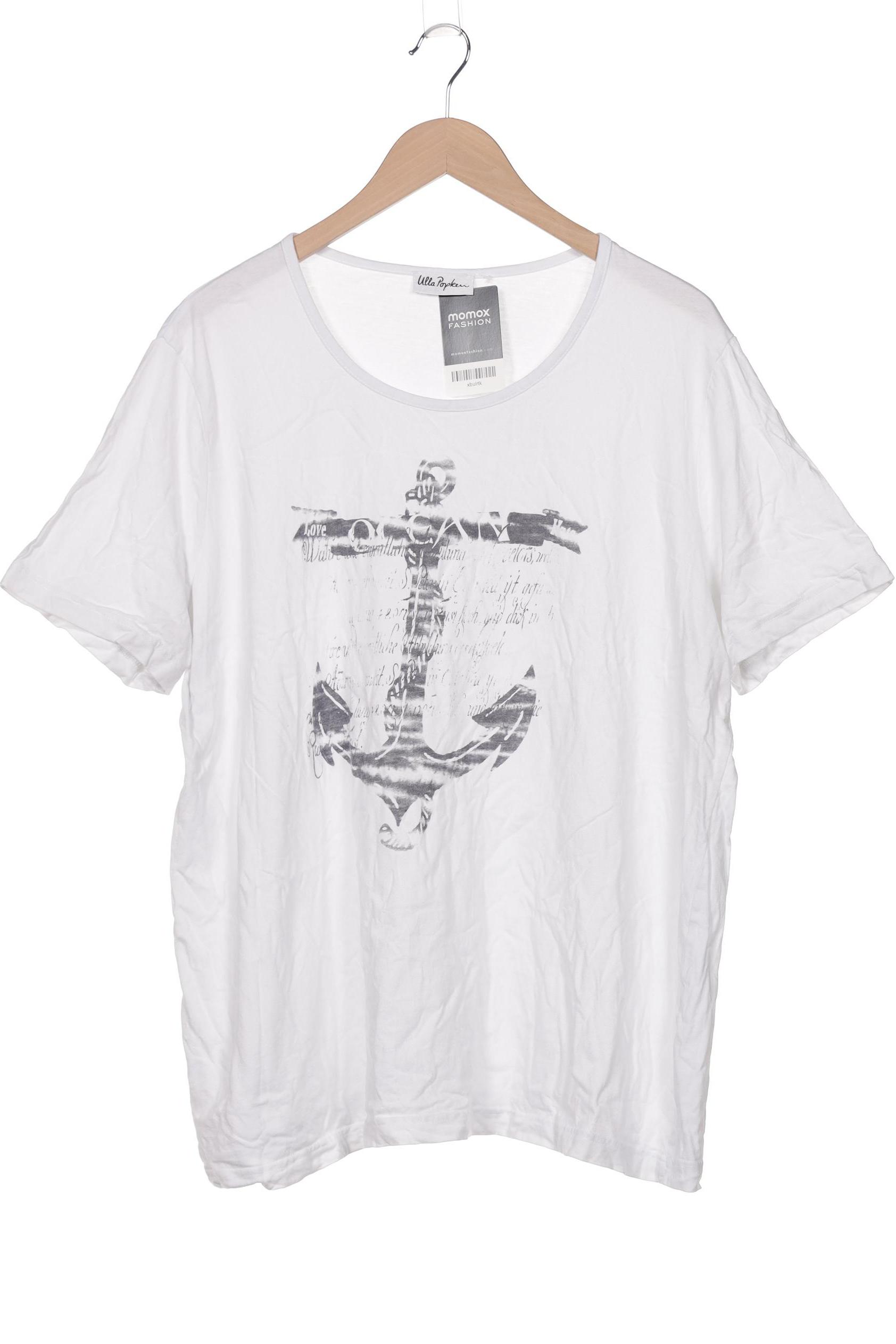 

Ulla Popken Damen T-Shirt, weiß, Gr. 48
