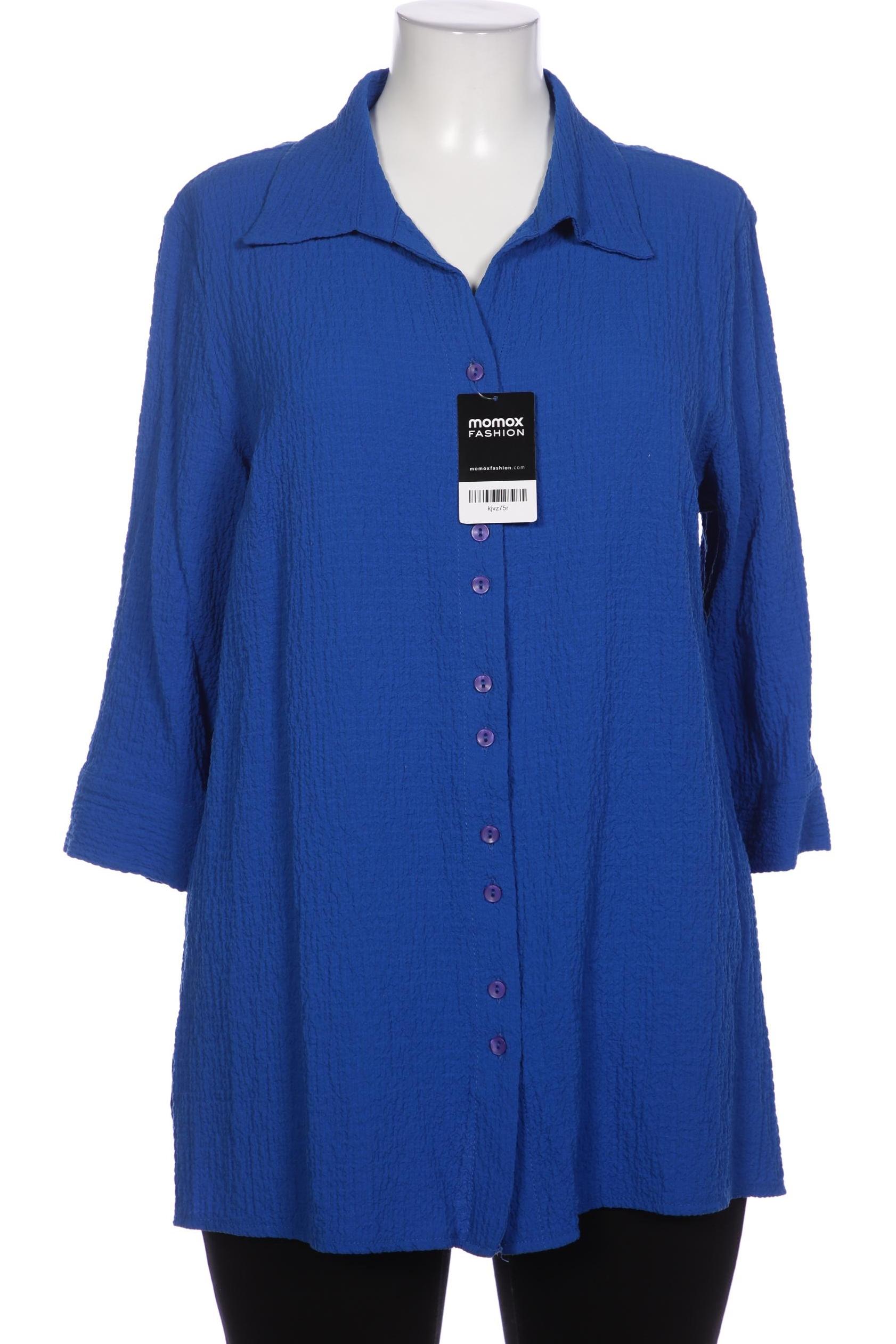 

Ulla Popken Damen Bluse, blau, Gr. 42