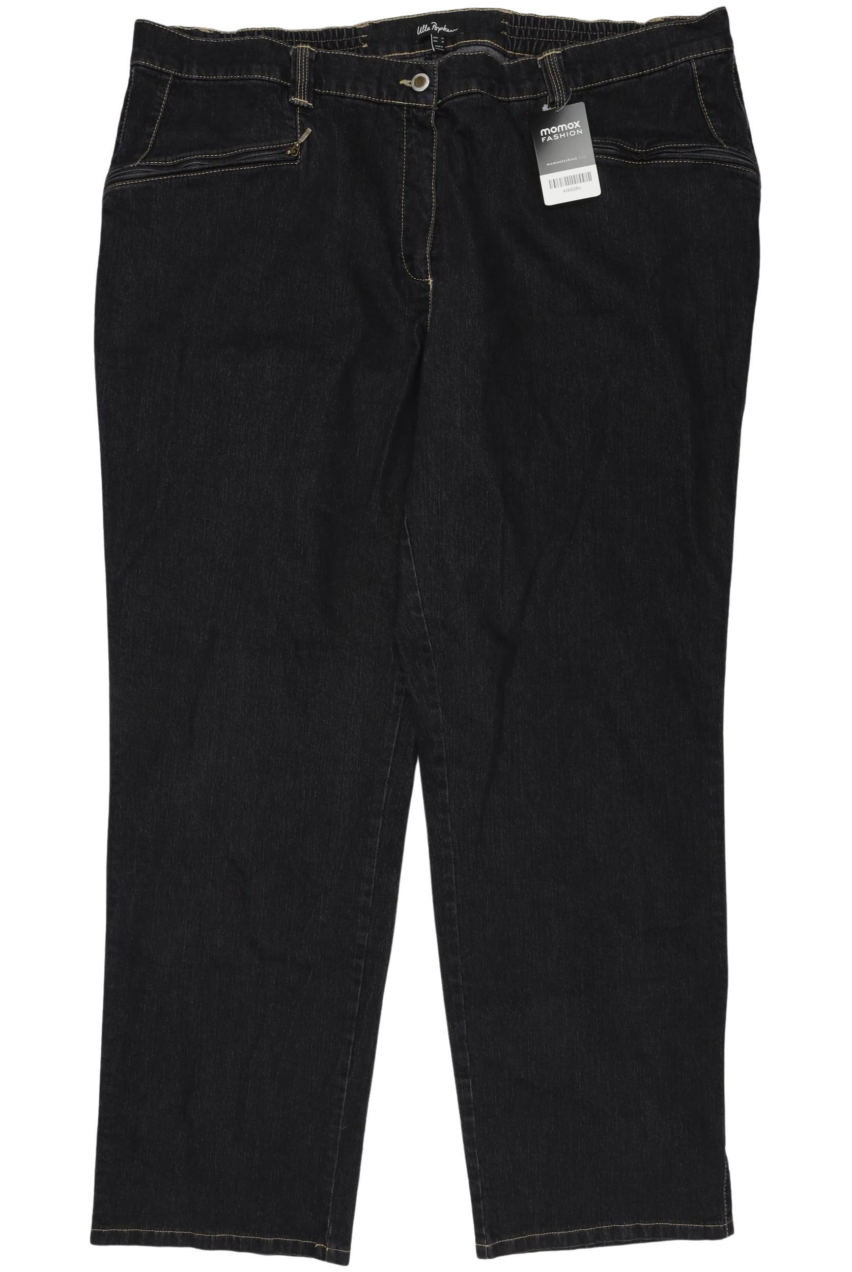 

Ulla Popken Damen Jeans, schwarz, Gr. 52