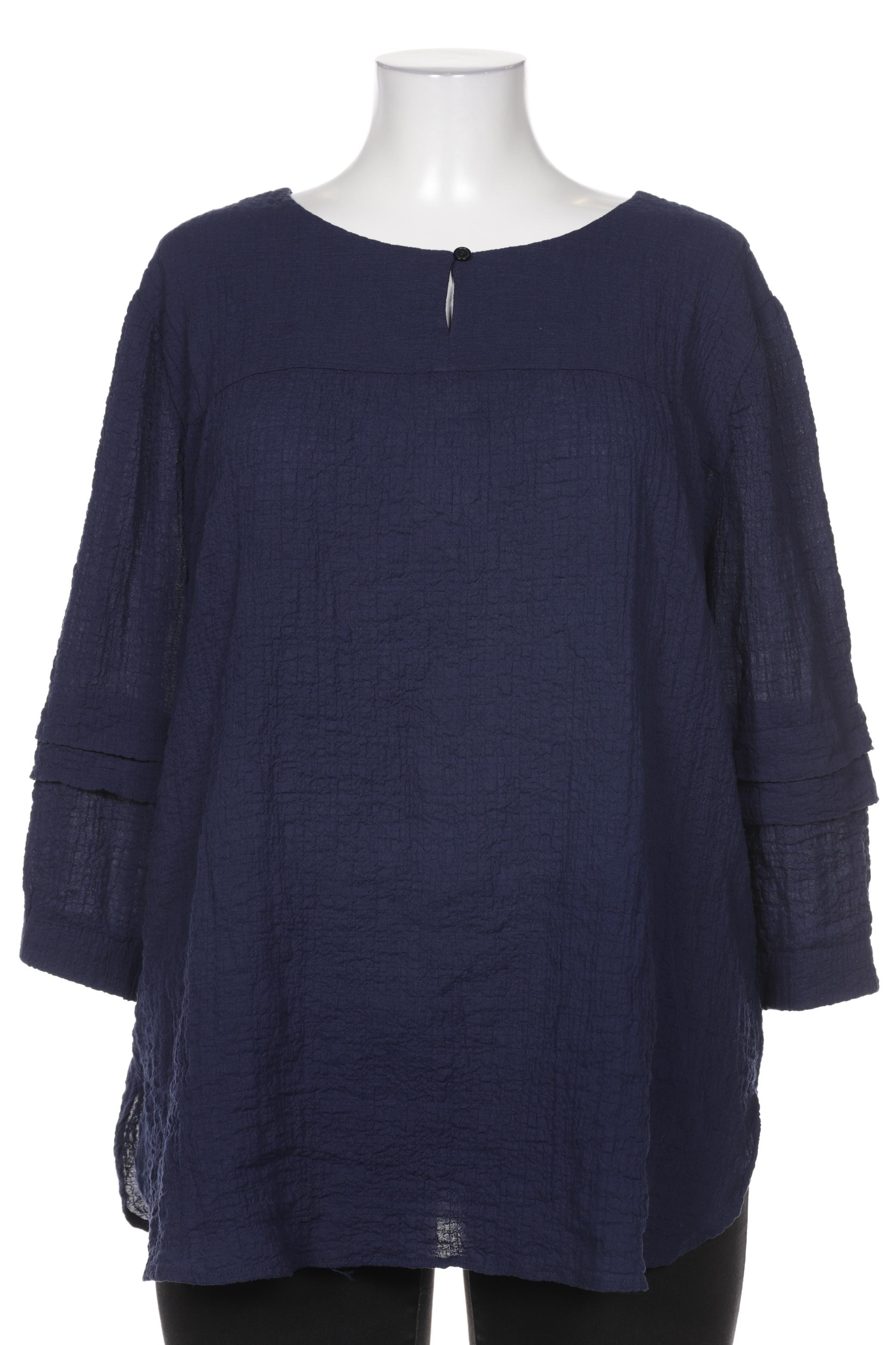 

Ulla Popken Damen Bluse, marineblau, Gr. 46