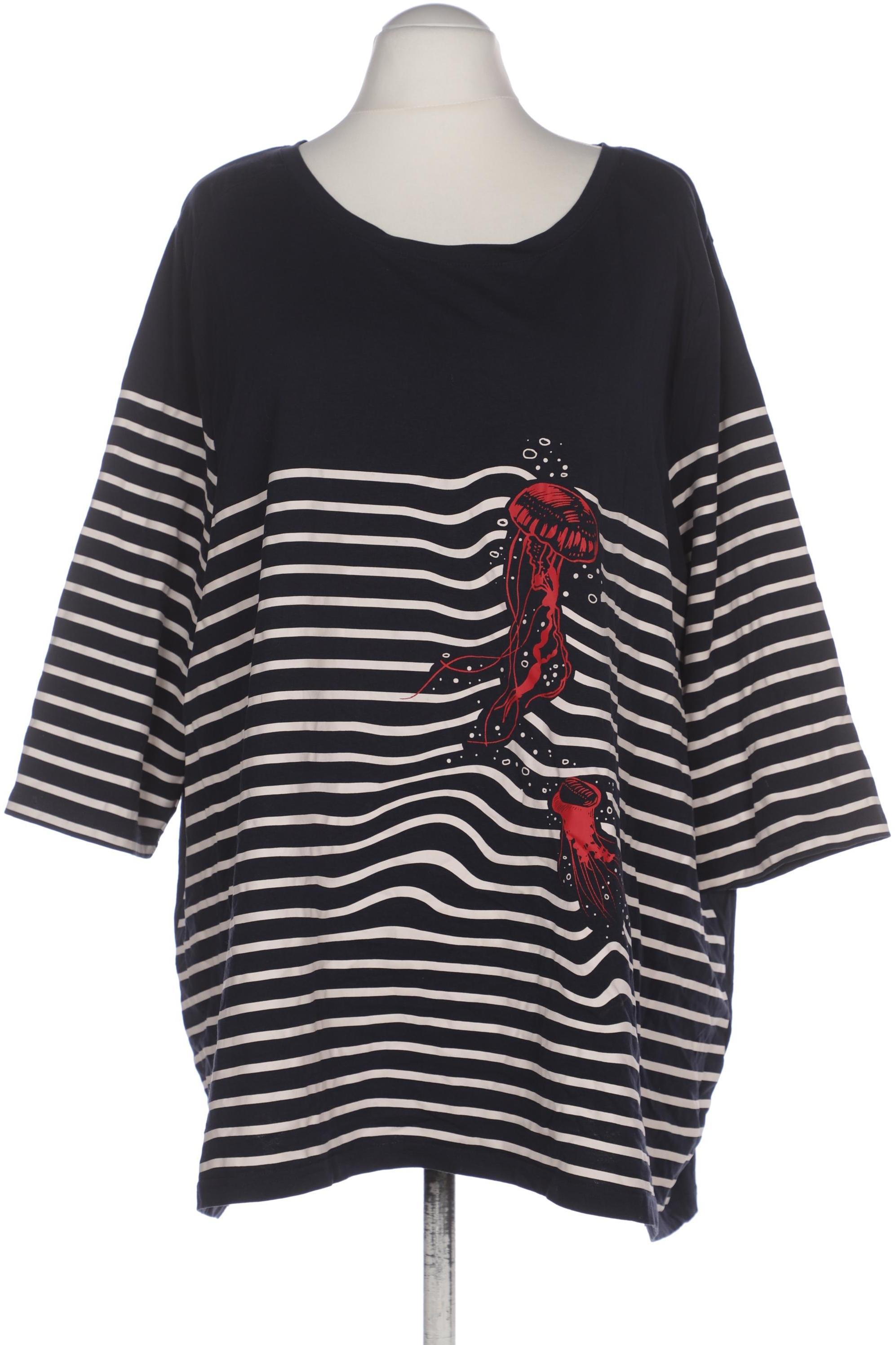 

Ulla Popken Damen T-Shirt, marineblau, Gr. 58