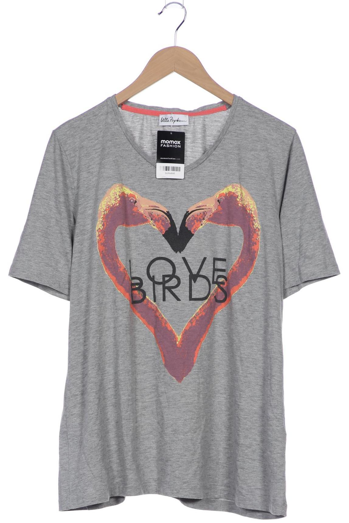 

Ulla Popken Damen T-Shirt, grau, Gr. 46