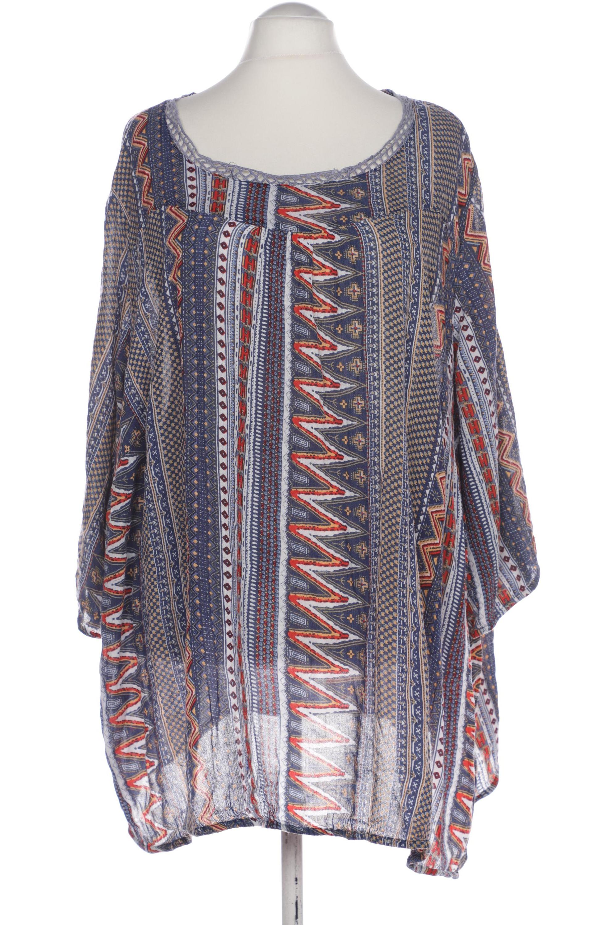 

Ulla Popken Damen Bluse, blau, Gr. 58