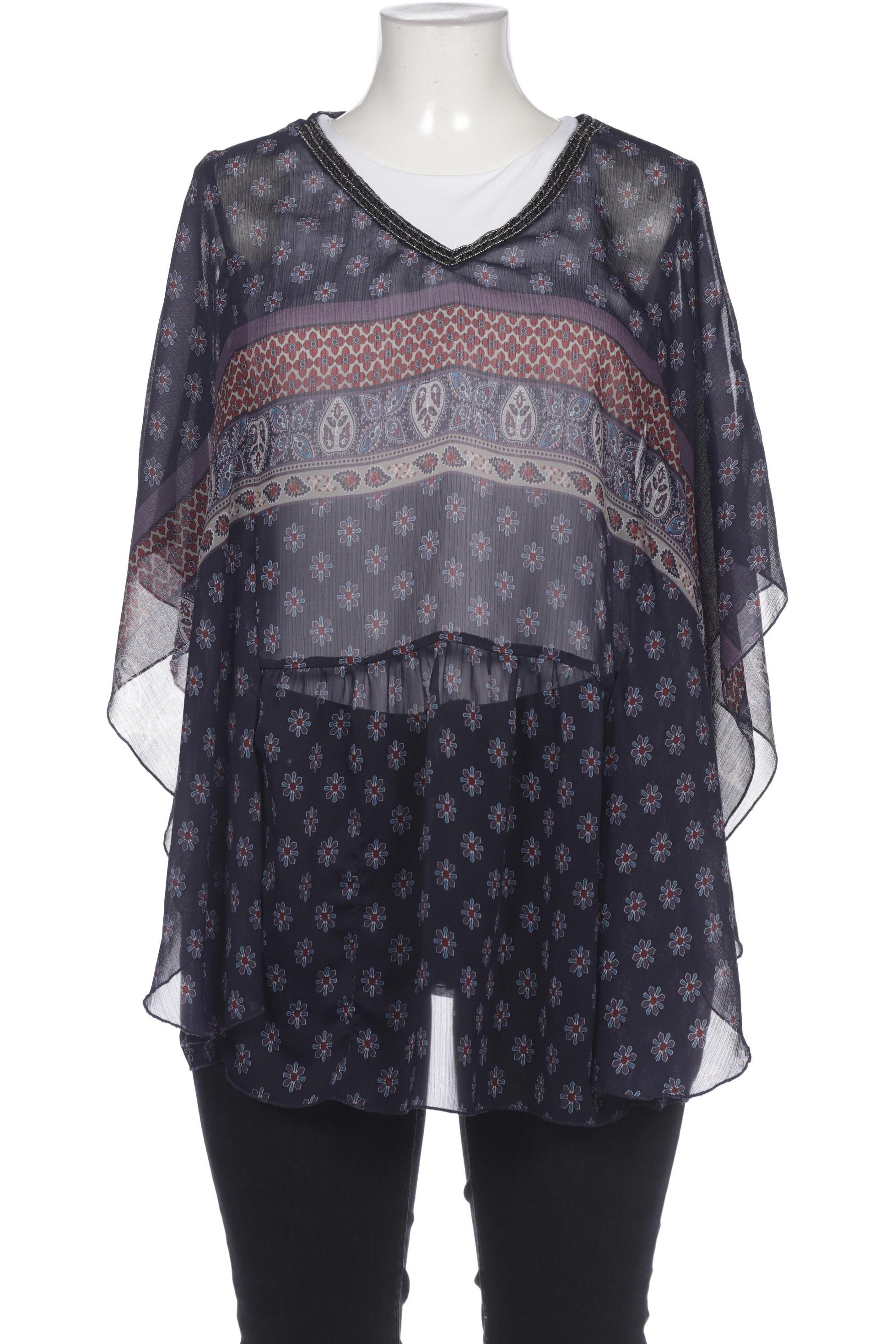 

Ulla Popken Damen Bluse, marineblau, Gr. 46