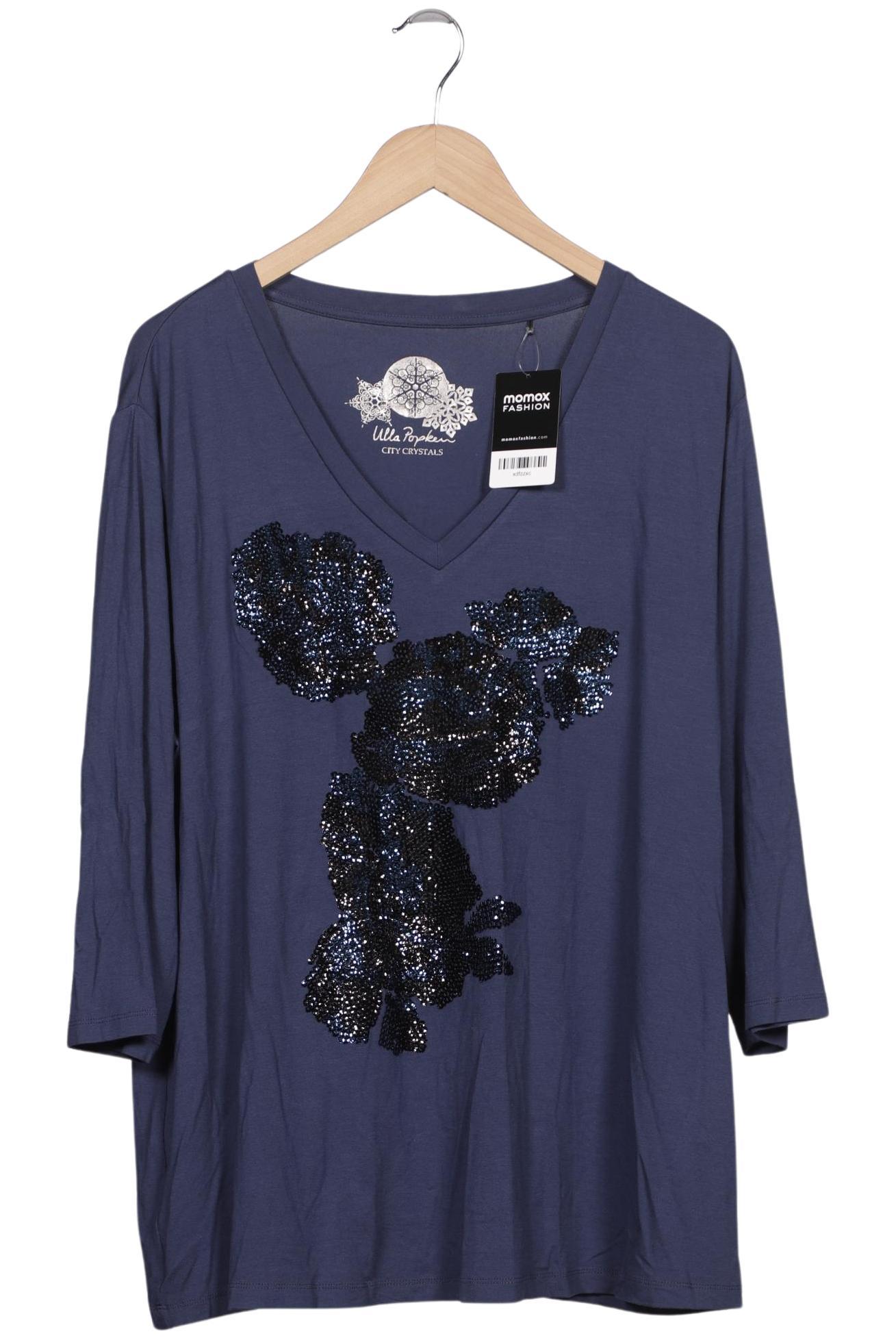 

Ulla Popken Damen Langarmshirt, marineblau, Gr. 50