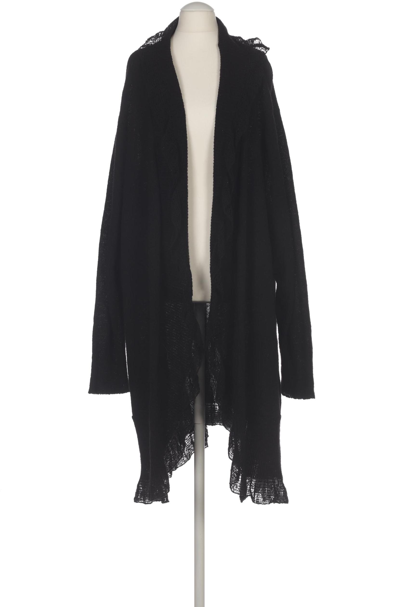 

Ulla Popken Damen Strickjacke, schwarz, Gr. 58