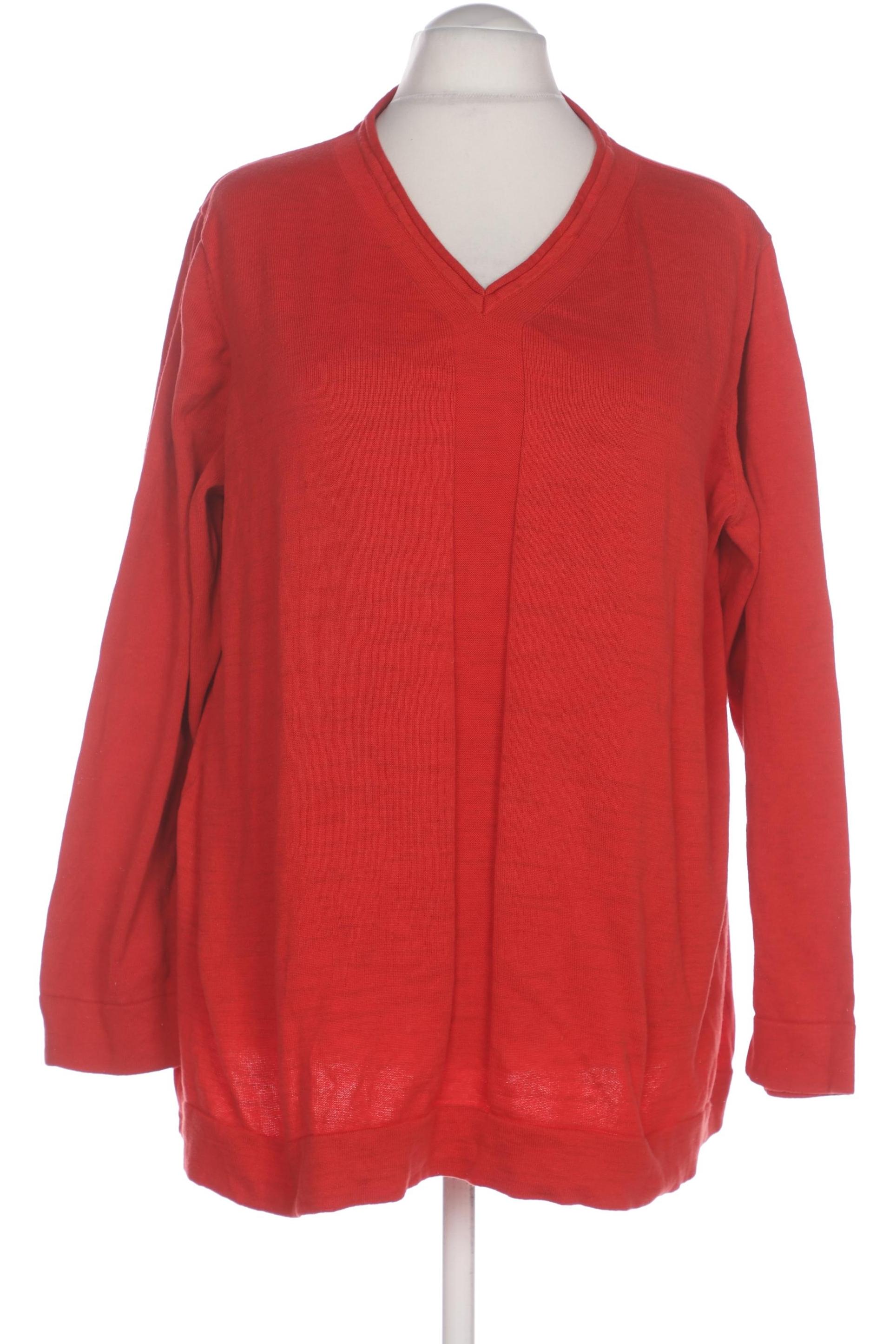 

Ulla Popken Damen Pullover, rot, Gr. 52