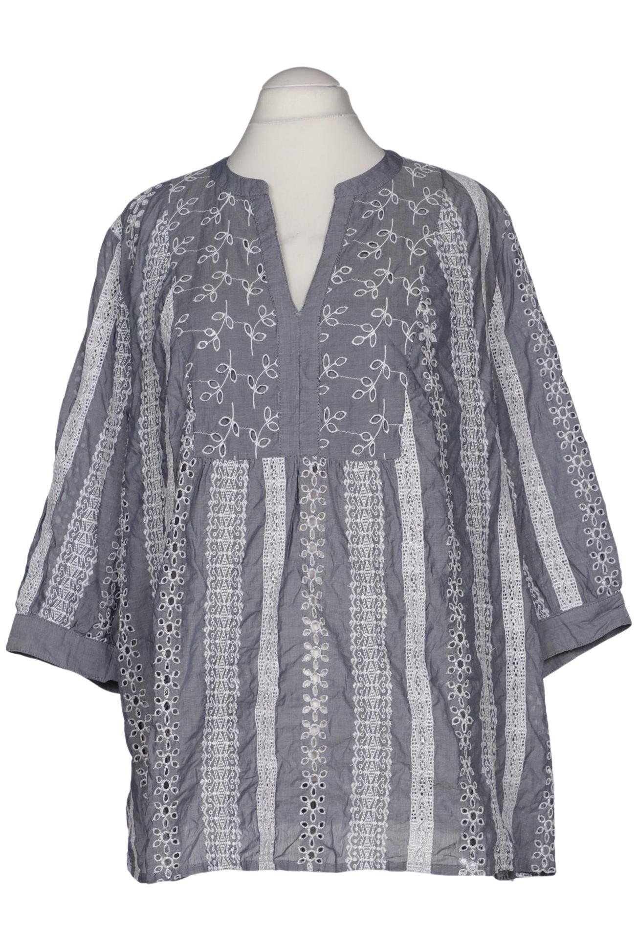 

Ulla Popken Damen Bluse, grau, Gr. 54