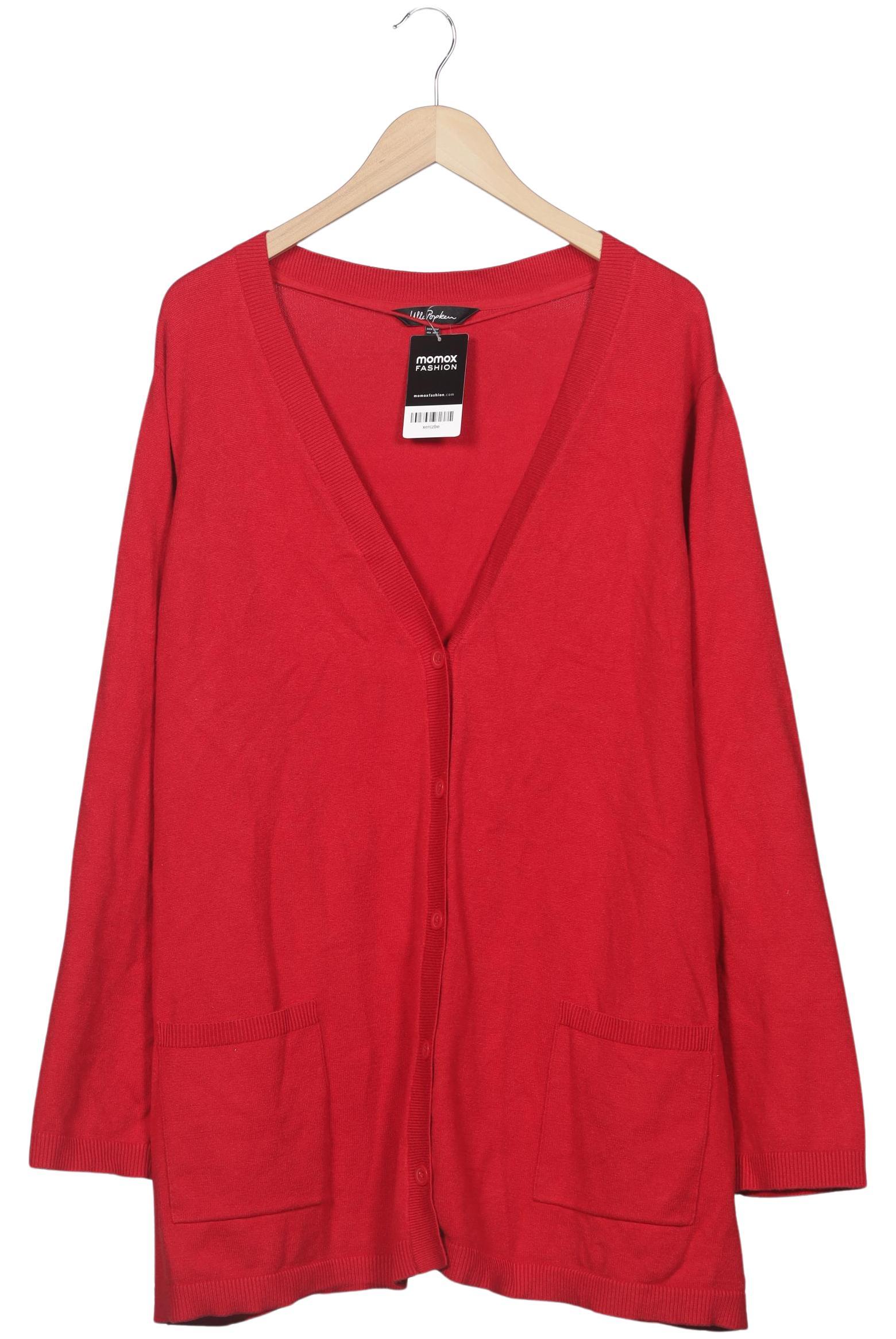 

Ulla Popken Damen Strickjacke, rot, Gr. 50
