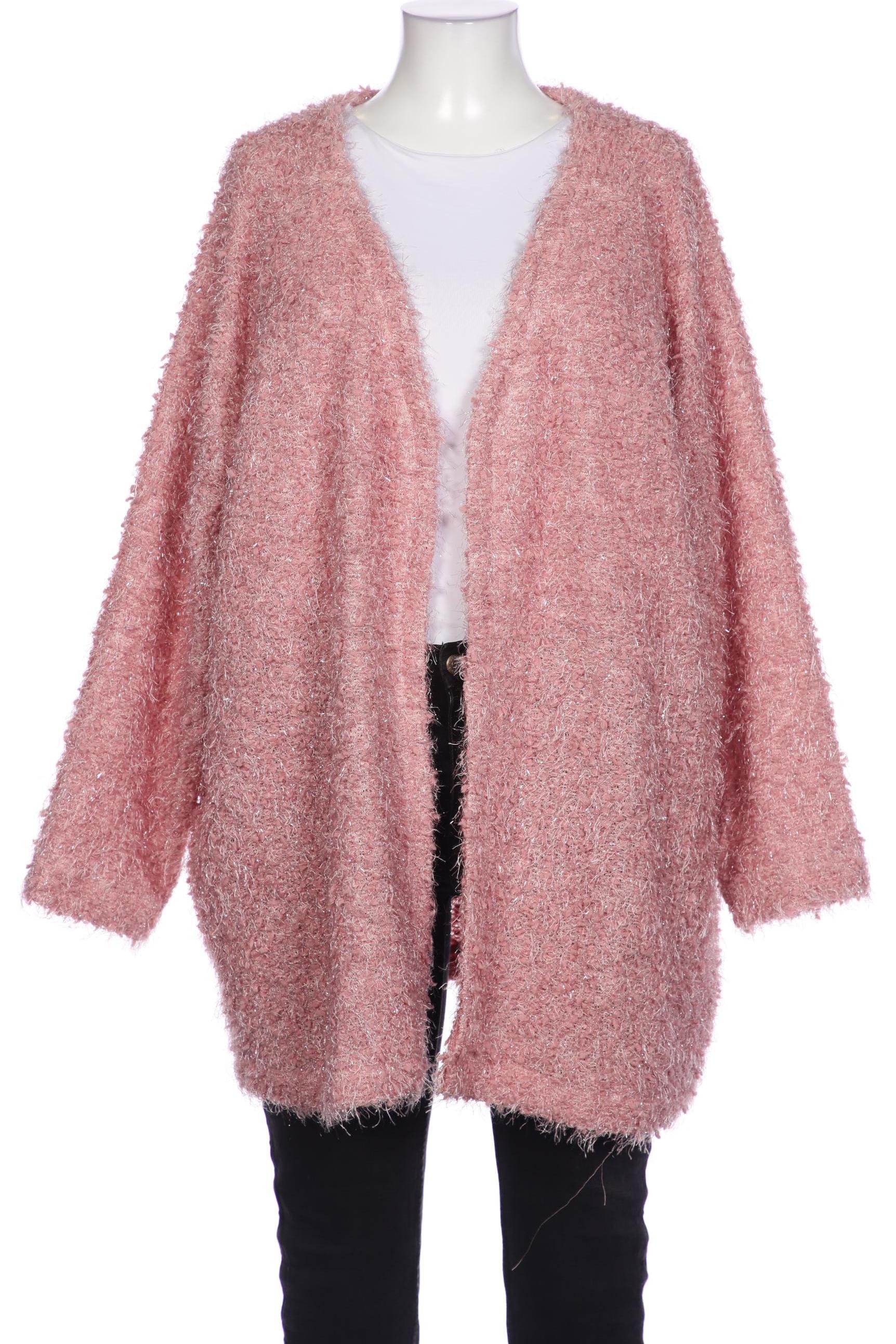 

Ulla Popken Damen Strickjacke, pink, Gr. 54