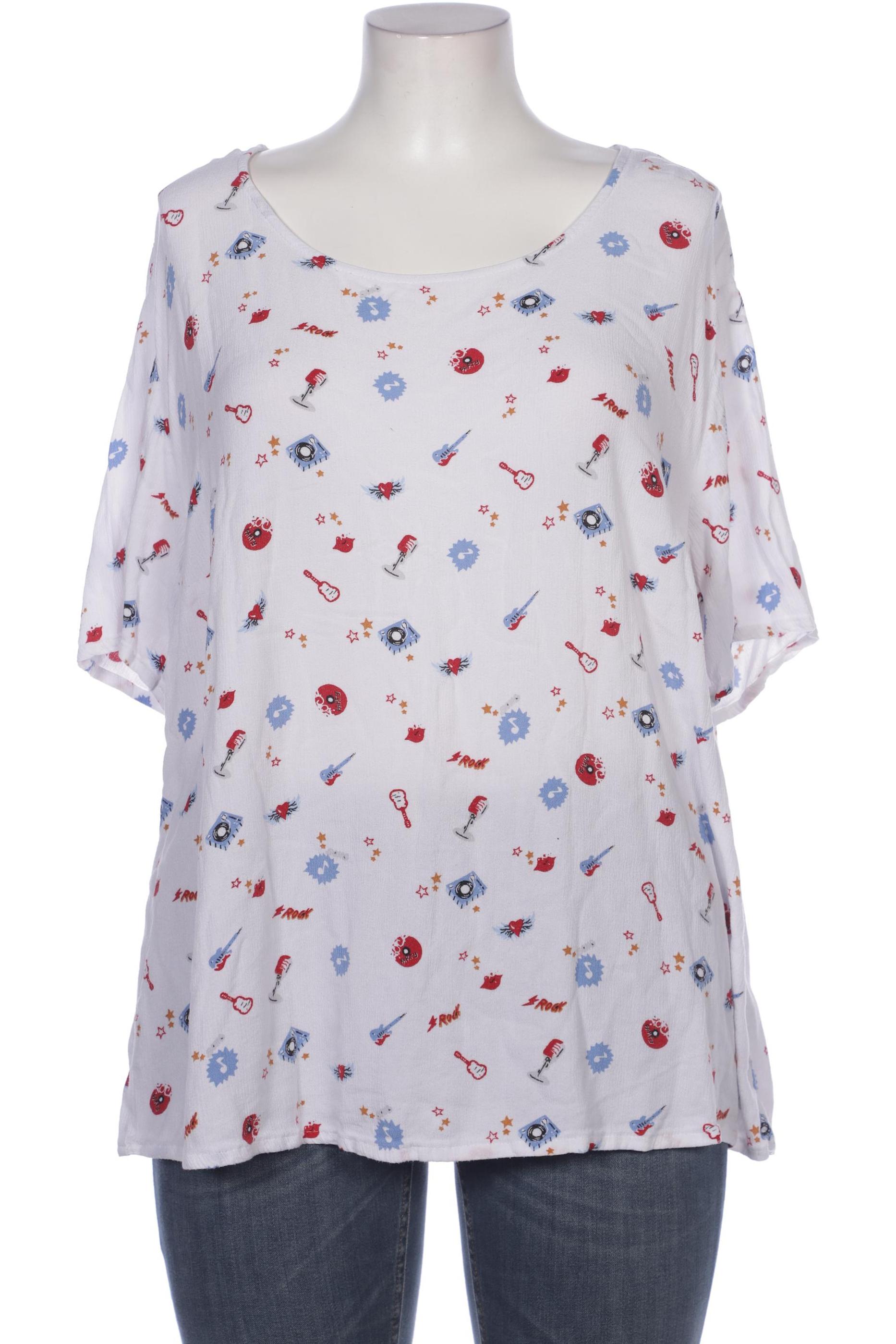 

Ulla Popken Damen Bluse, weiß, Gr. 50