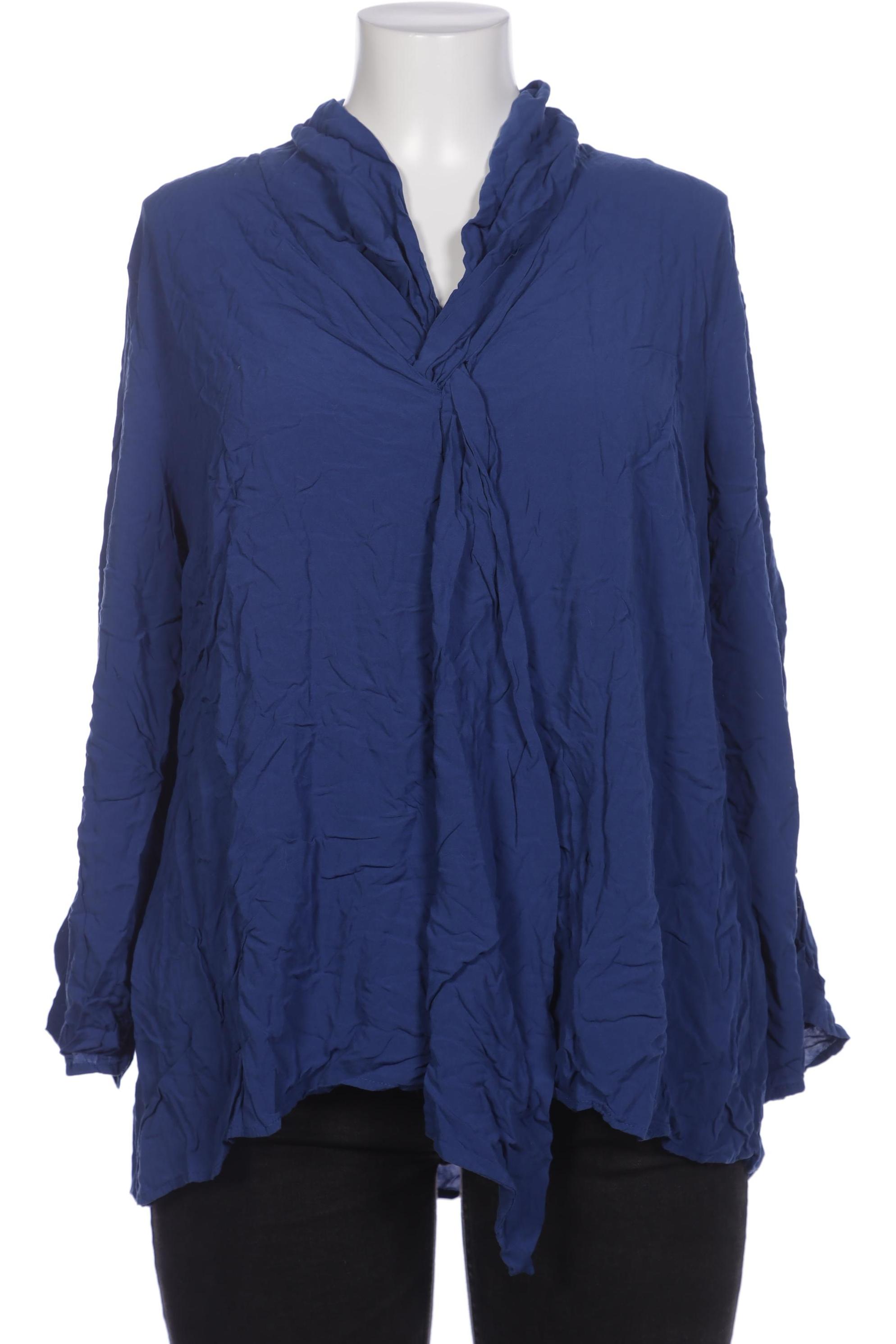 

Ulla Popken Damen Bluse, blau, Gr. 46