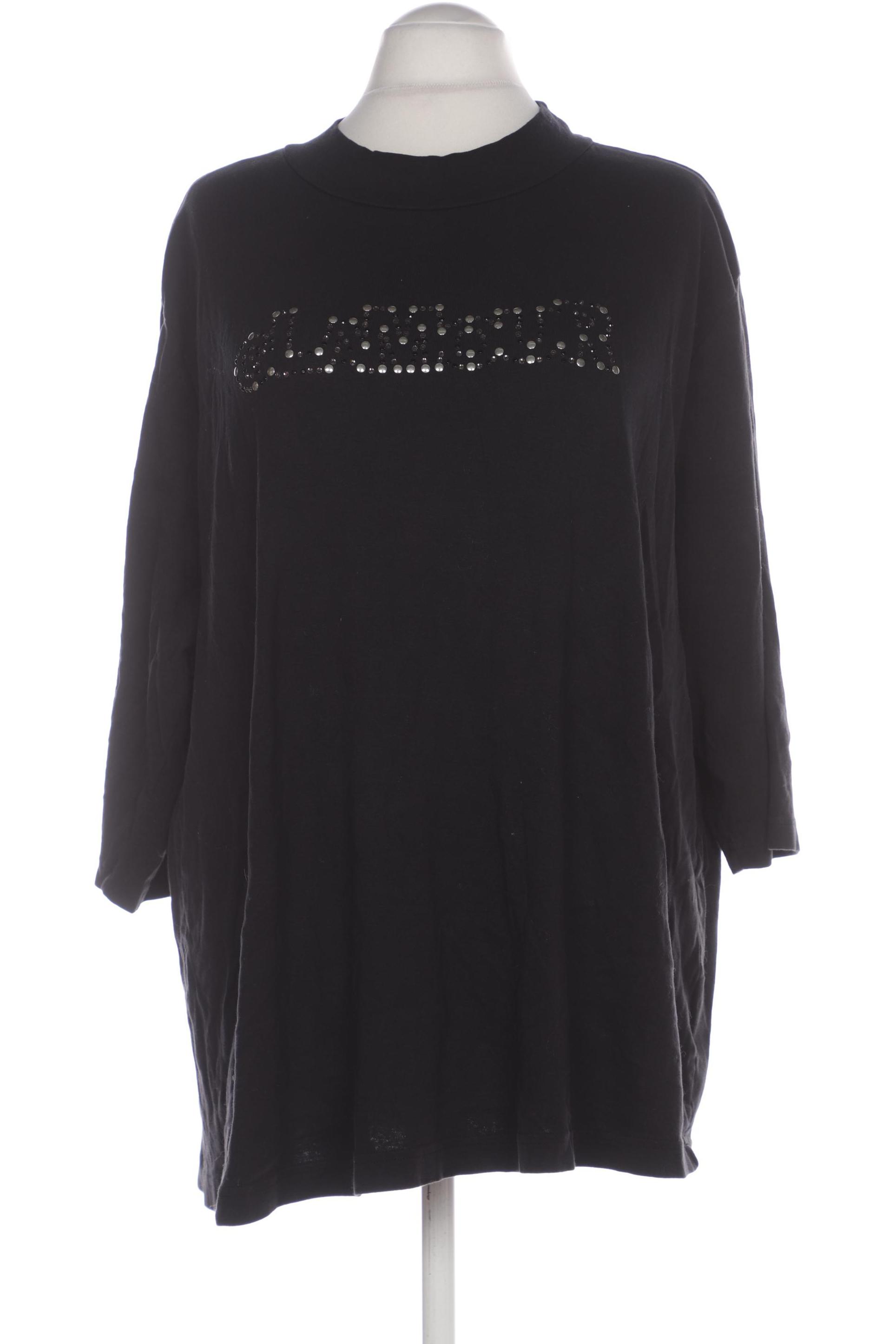 

Ulla Popken Damen T-Shirt, schwarz, Gr. 58