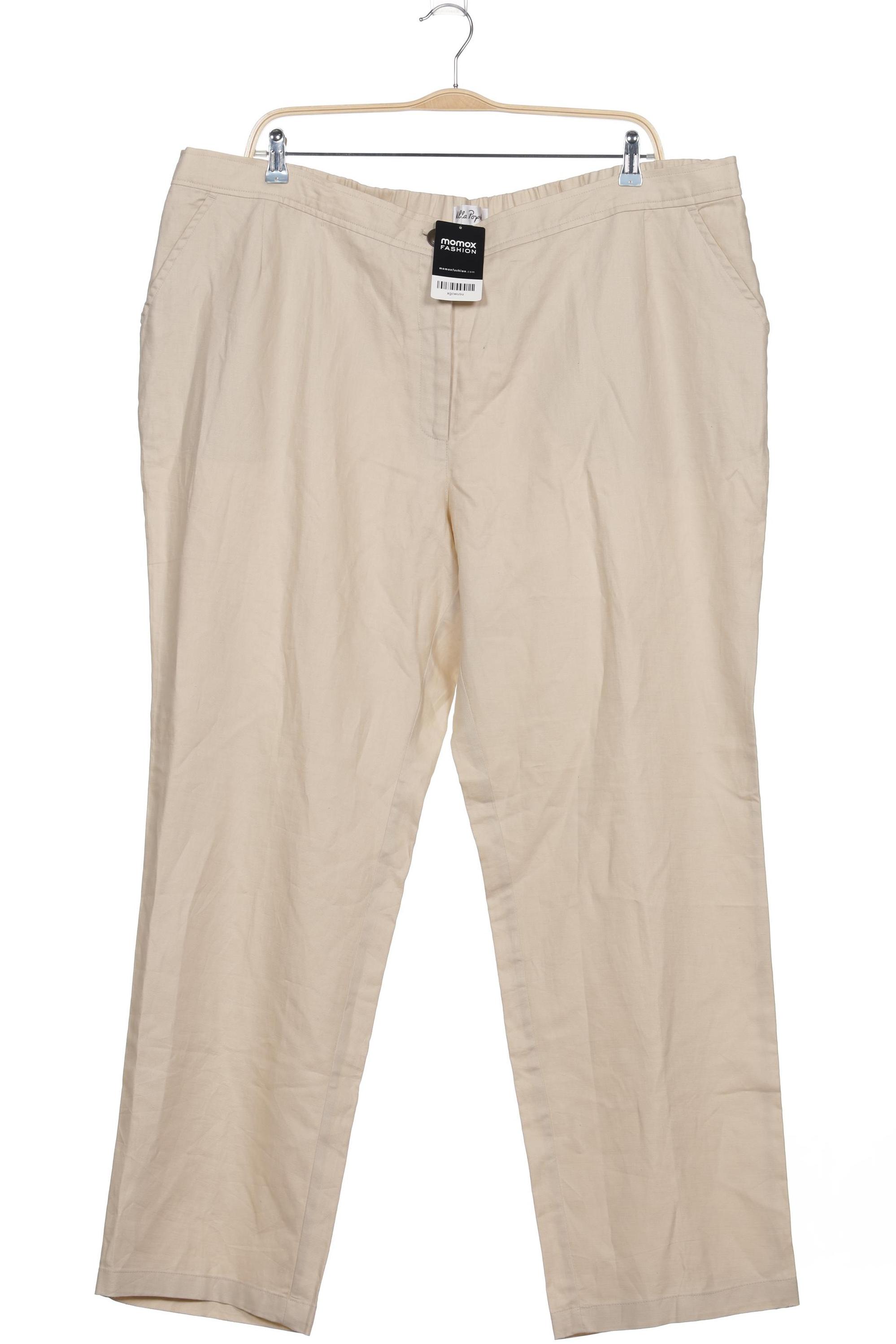 

Ulla Popken Damen Stoffhose, beige, Gr. 54